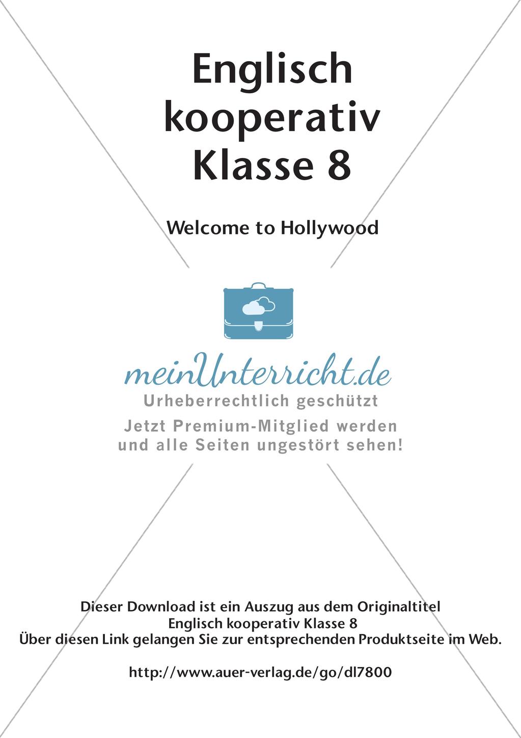 Kooperative Methoden - Welcome to Hollywood Preview 2
