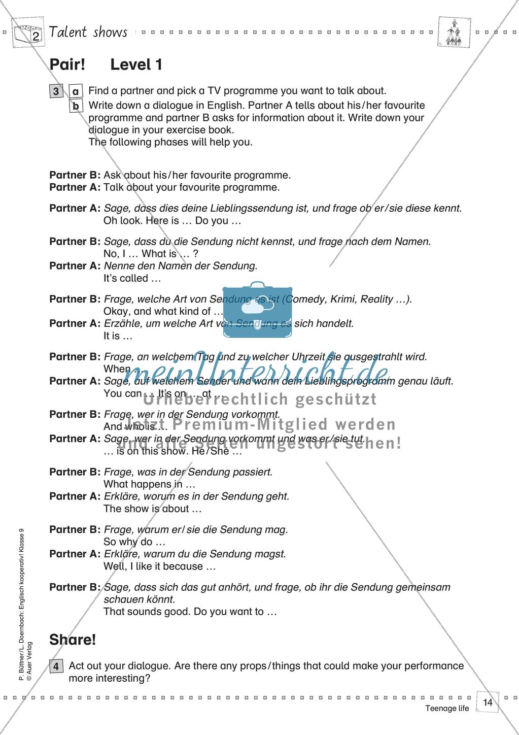 Kooperative Methoden - Teenage life Preview 16