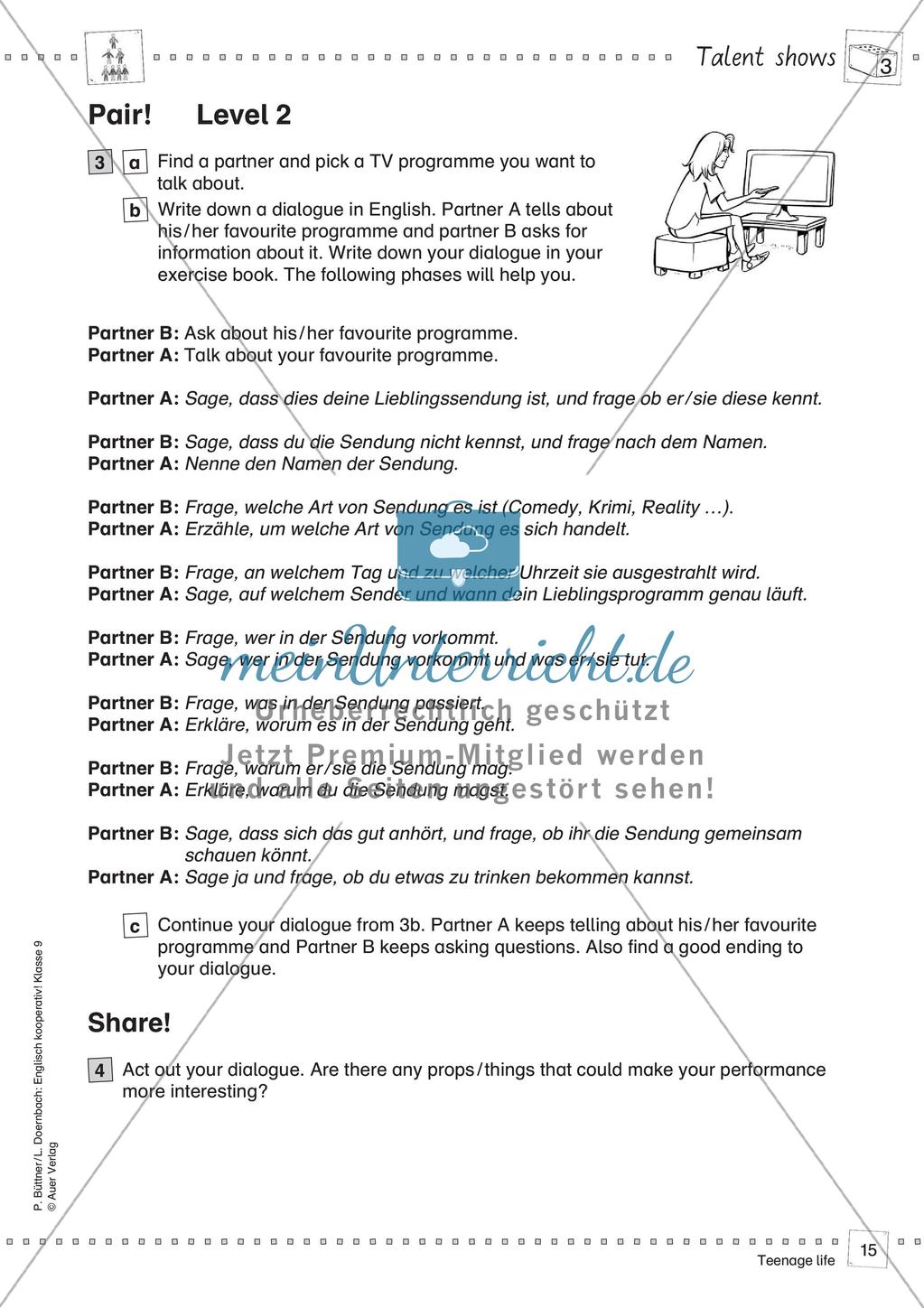 Kooperative Methoden - Teenage life Preview 17
