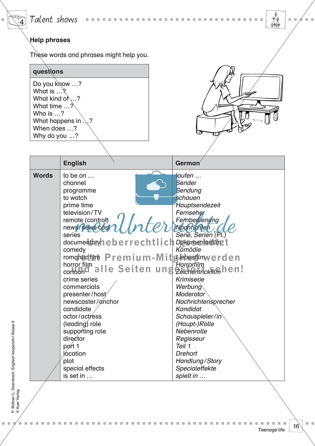 Kooperative Methoden - Teenage life Preview 18