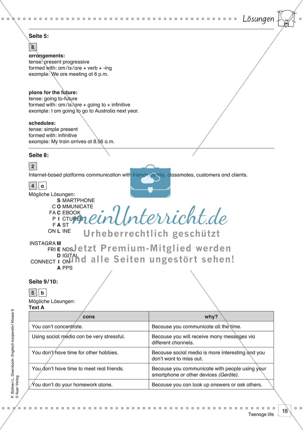 Kooperative Methoden - Teenage life Preview 20