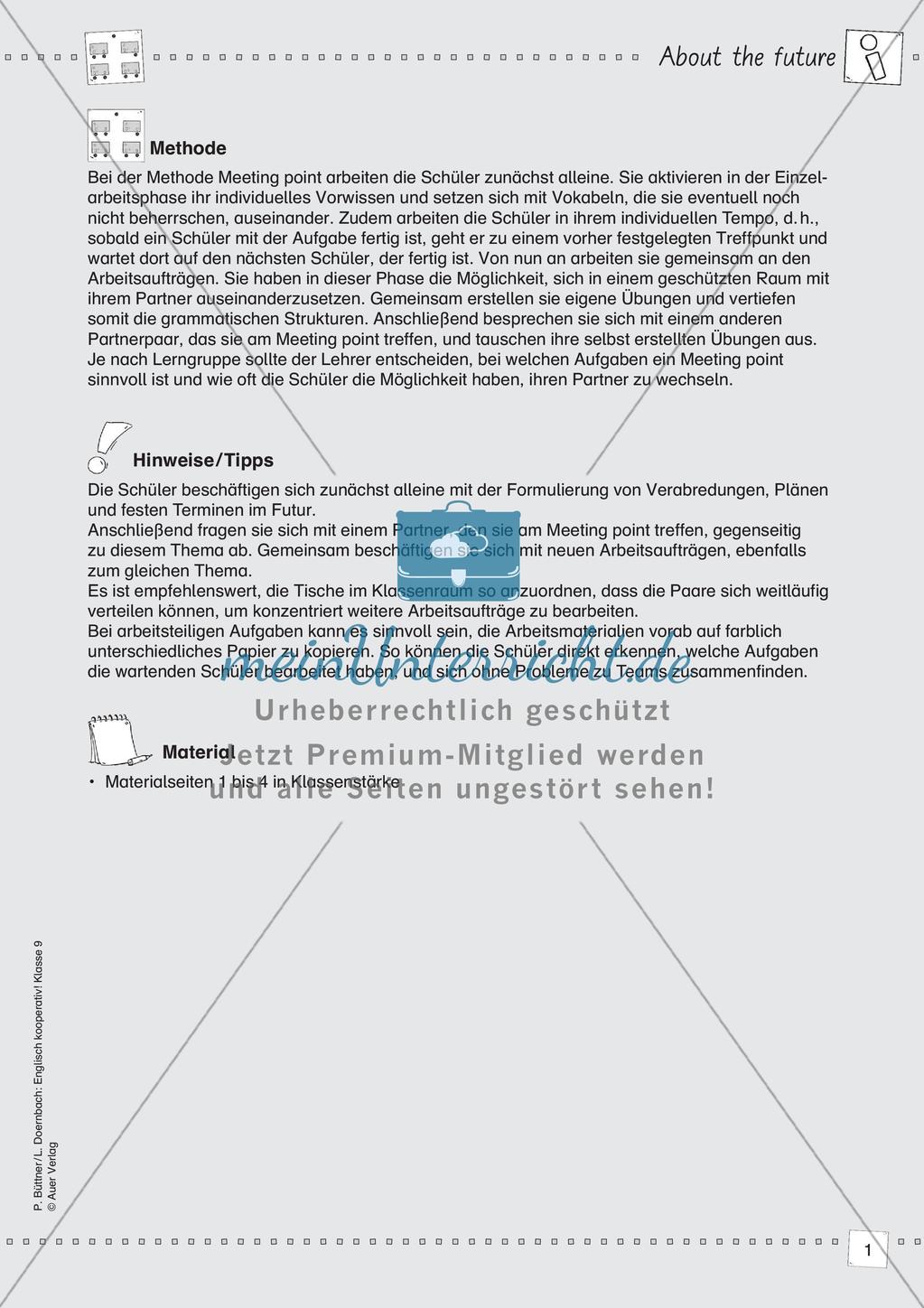 Kooperative Methoden - Teenage life Preview 3