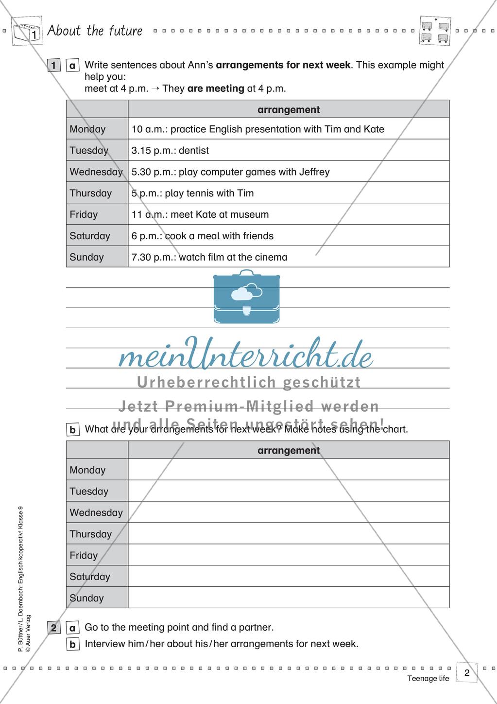 Kooperative Methoden - Teenage life Preview 4