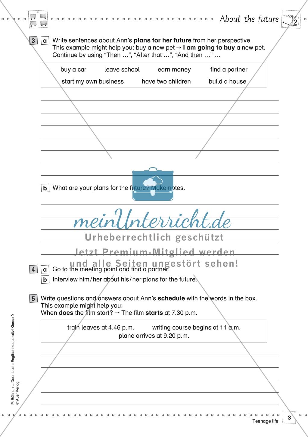 Kooperative Methoden - Teenage life Preview 5