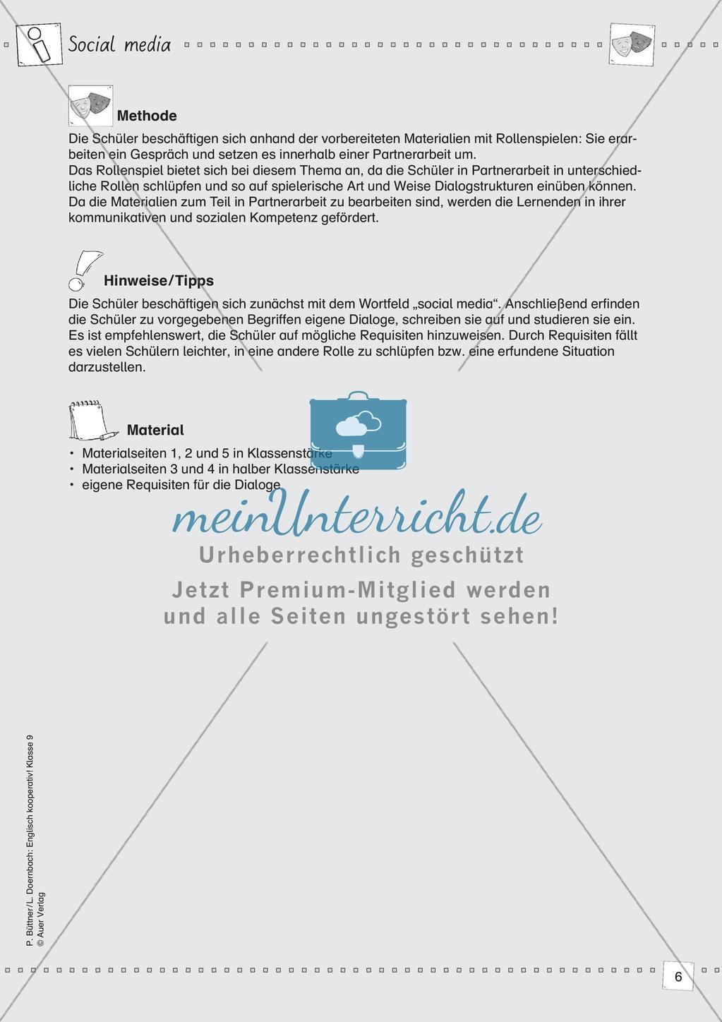 Kooperative Methoden - Teenage life Preview 8