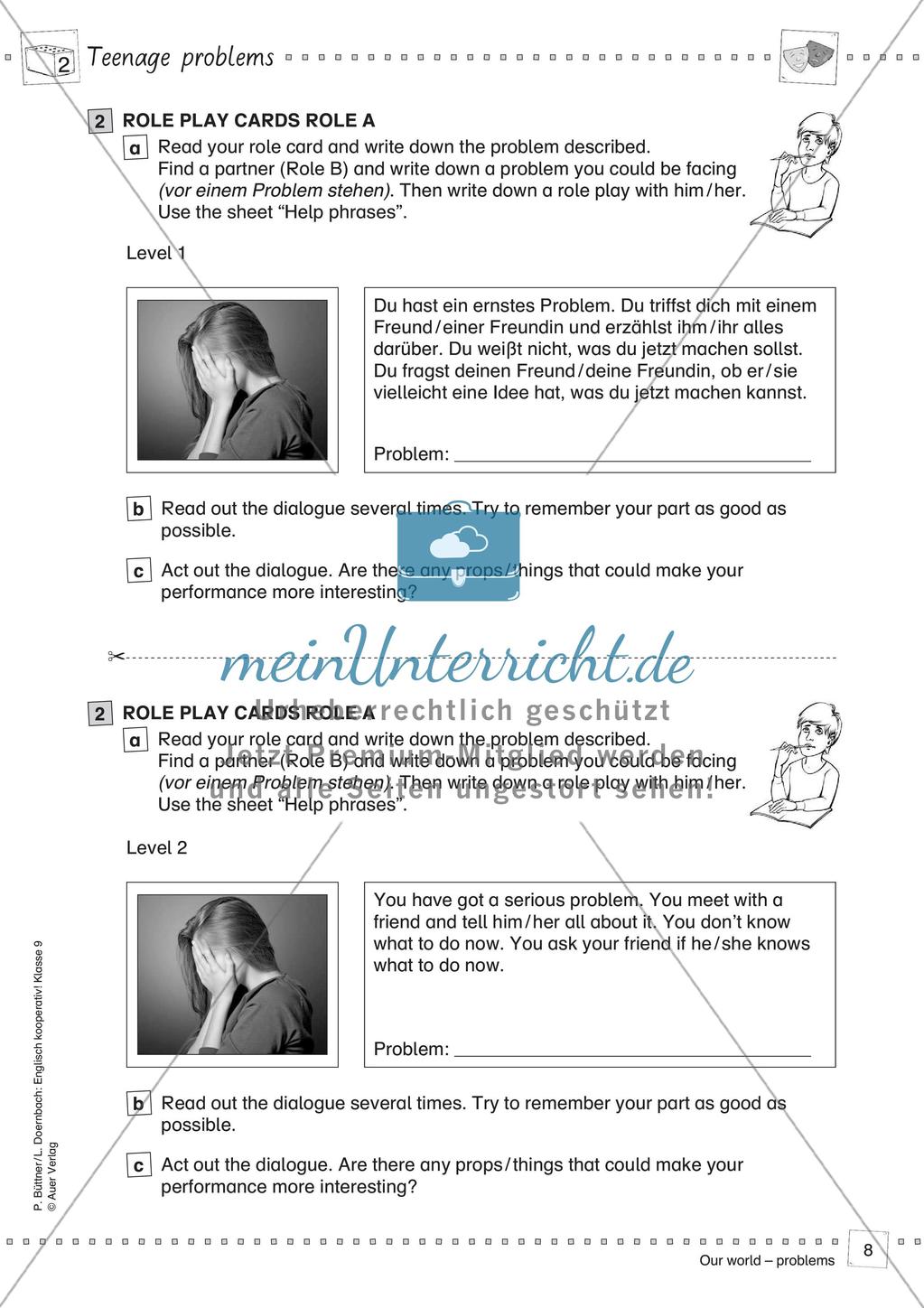 Kooperative Methoden - Our world problems Preview 10