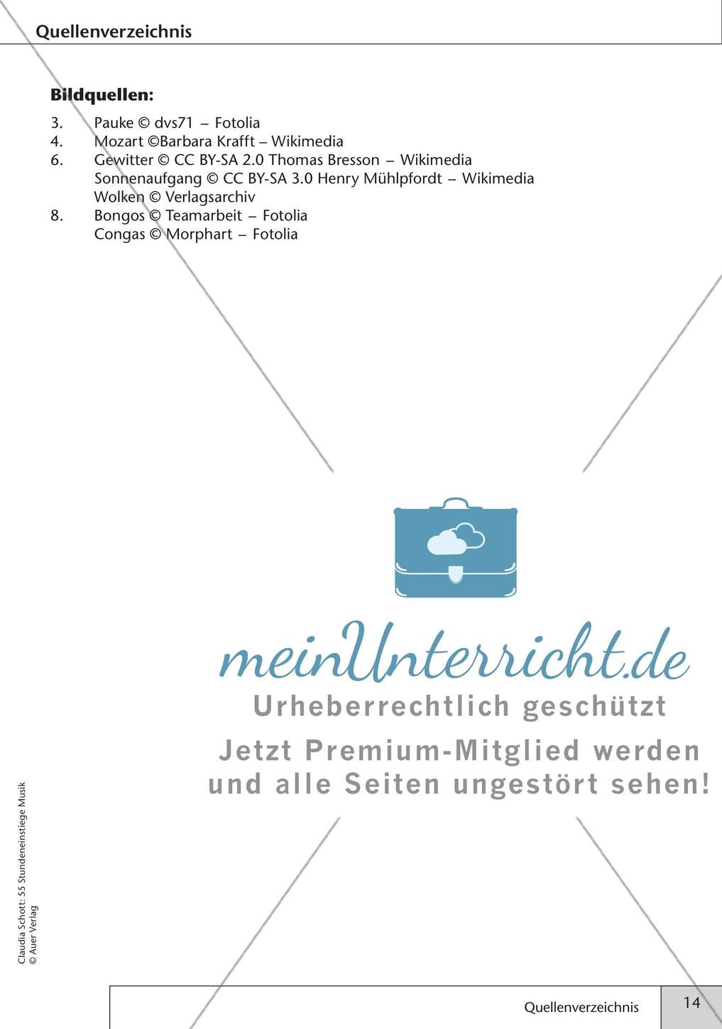 Stundeneinstiege: Musikbeispiele und Rätsel Preview 16