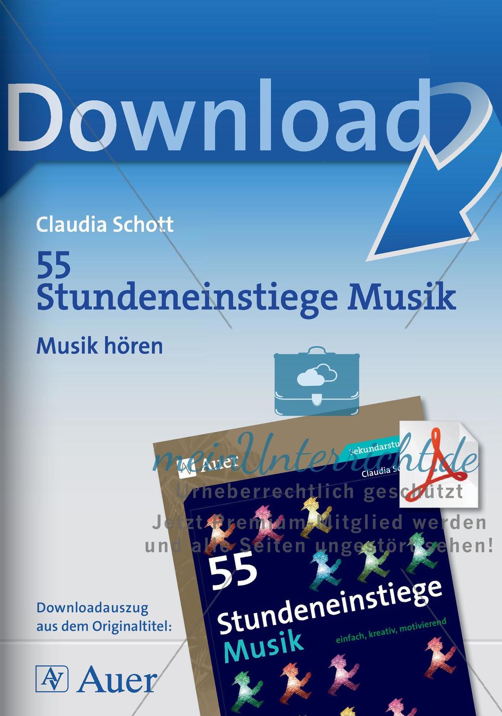 Stundeneinstiege: Hören von Musik Preview 1