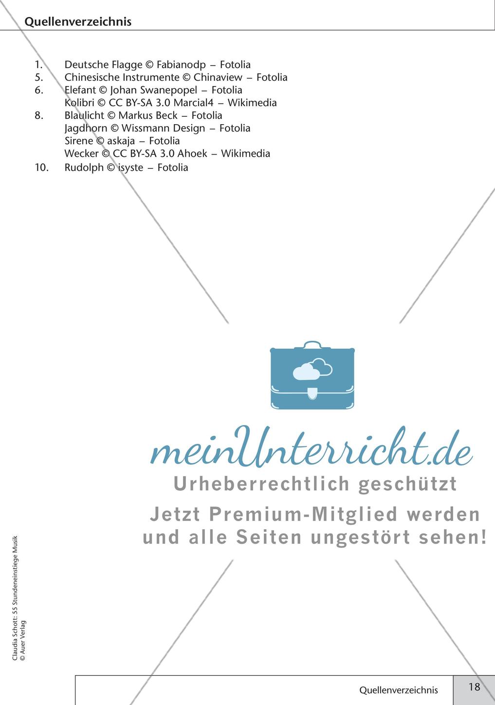 Stundeneinstiege: Hören von Musik Preview 20