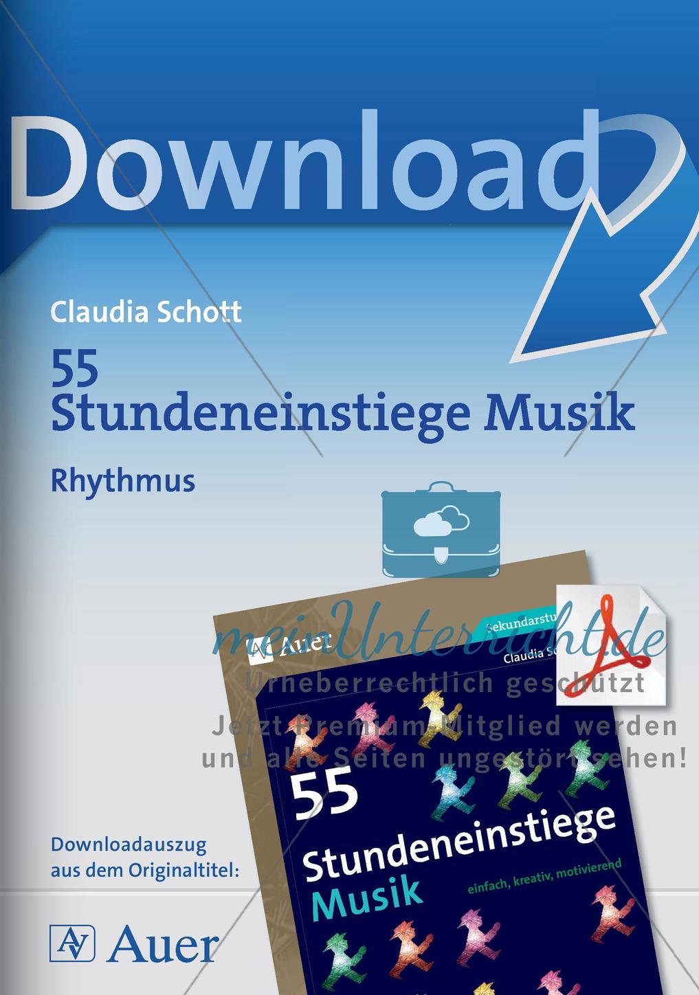 Stundeneinstiege: Rhythmus Preview 1