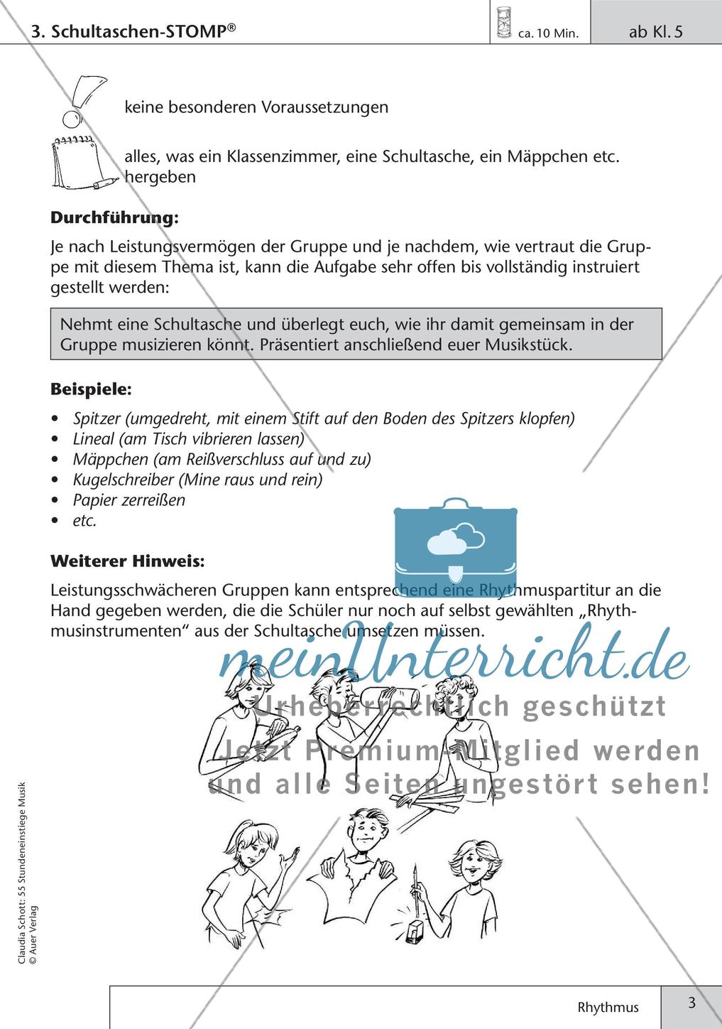 Stundeneinstiege: Rhythmus Preview 5