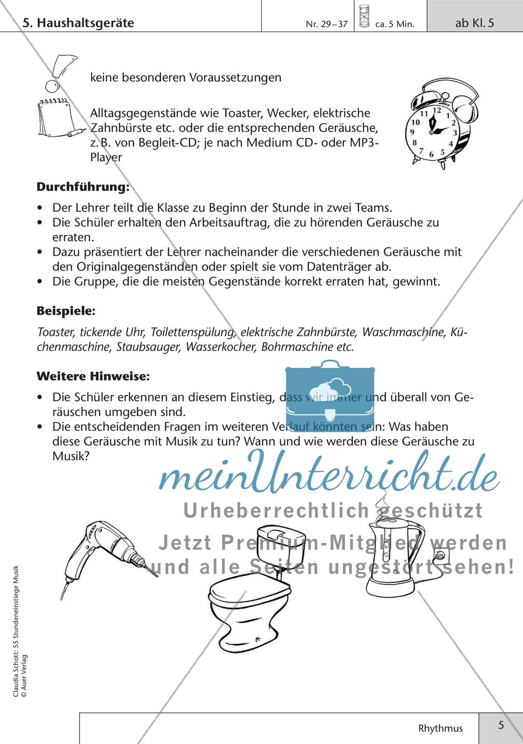 Stundeneinstiege: Rhythmus Preview 7