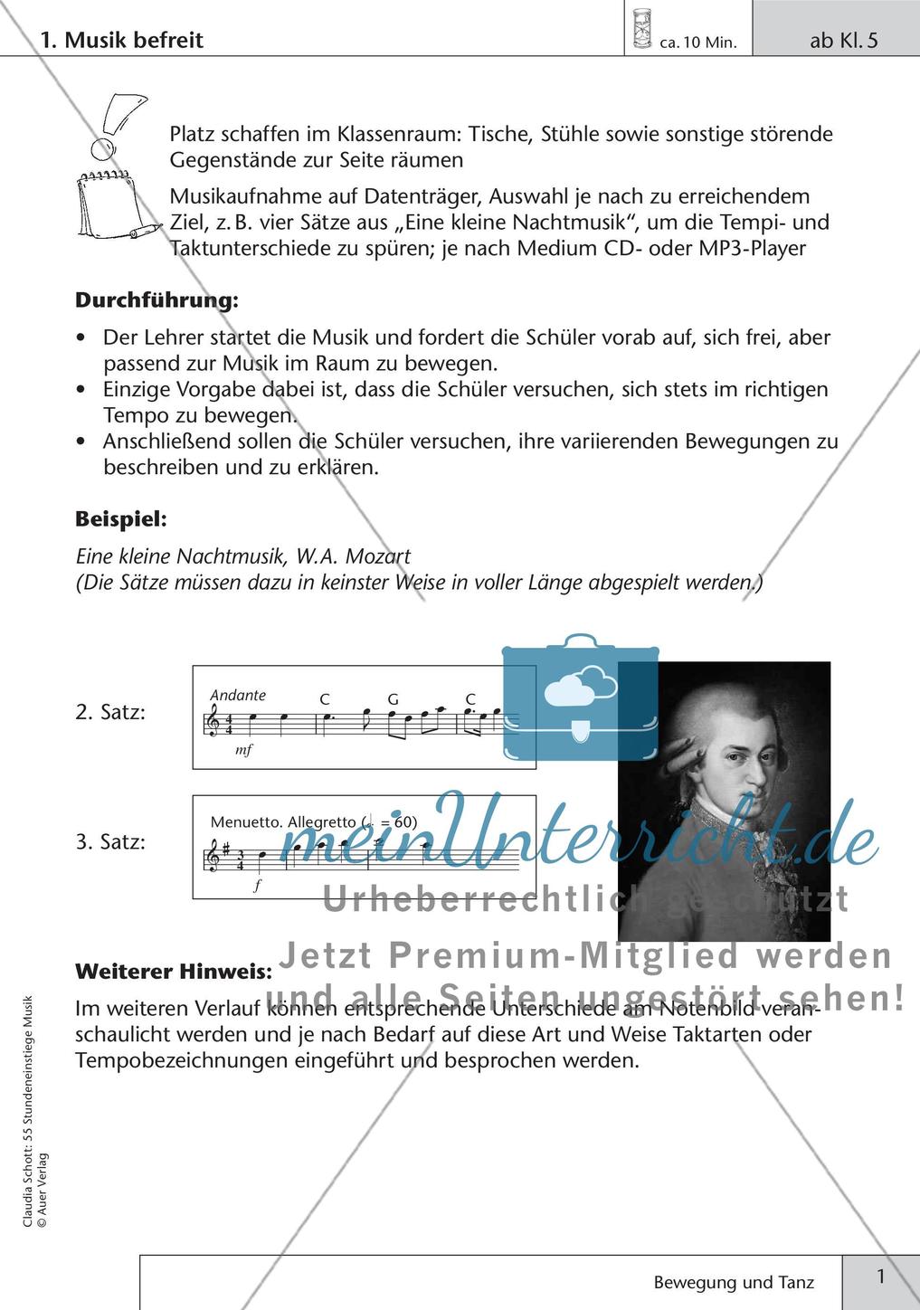 Stundeneinstiege: Bewegung und Tanz Preview 3