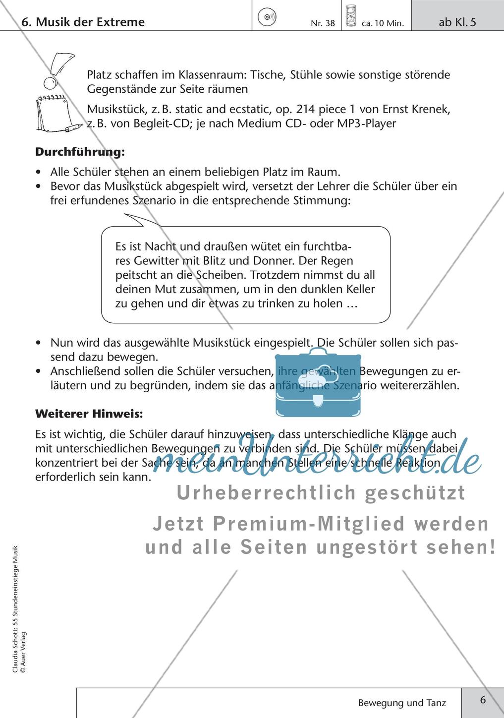 Stundeneinstiege: Bewegung und Tanz Preview 8