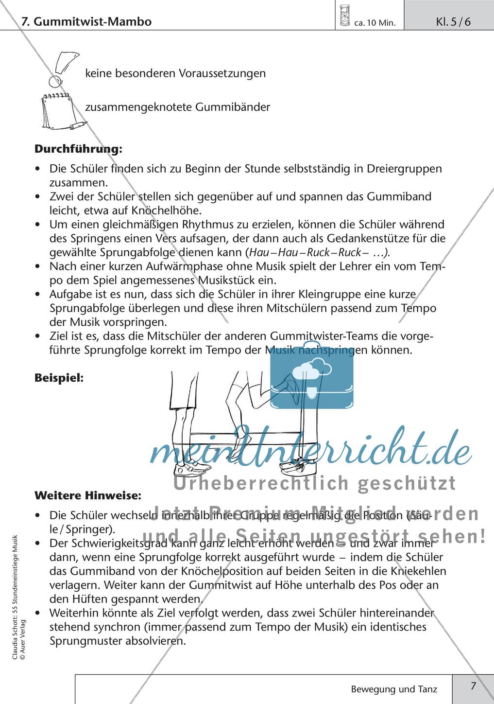 Stundeneinstiege: Bewegung und Tanz Preview 9