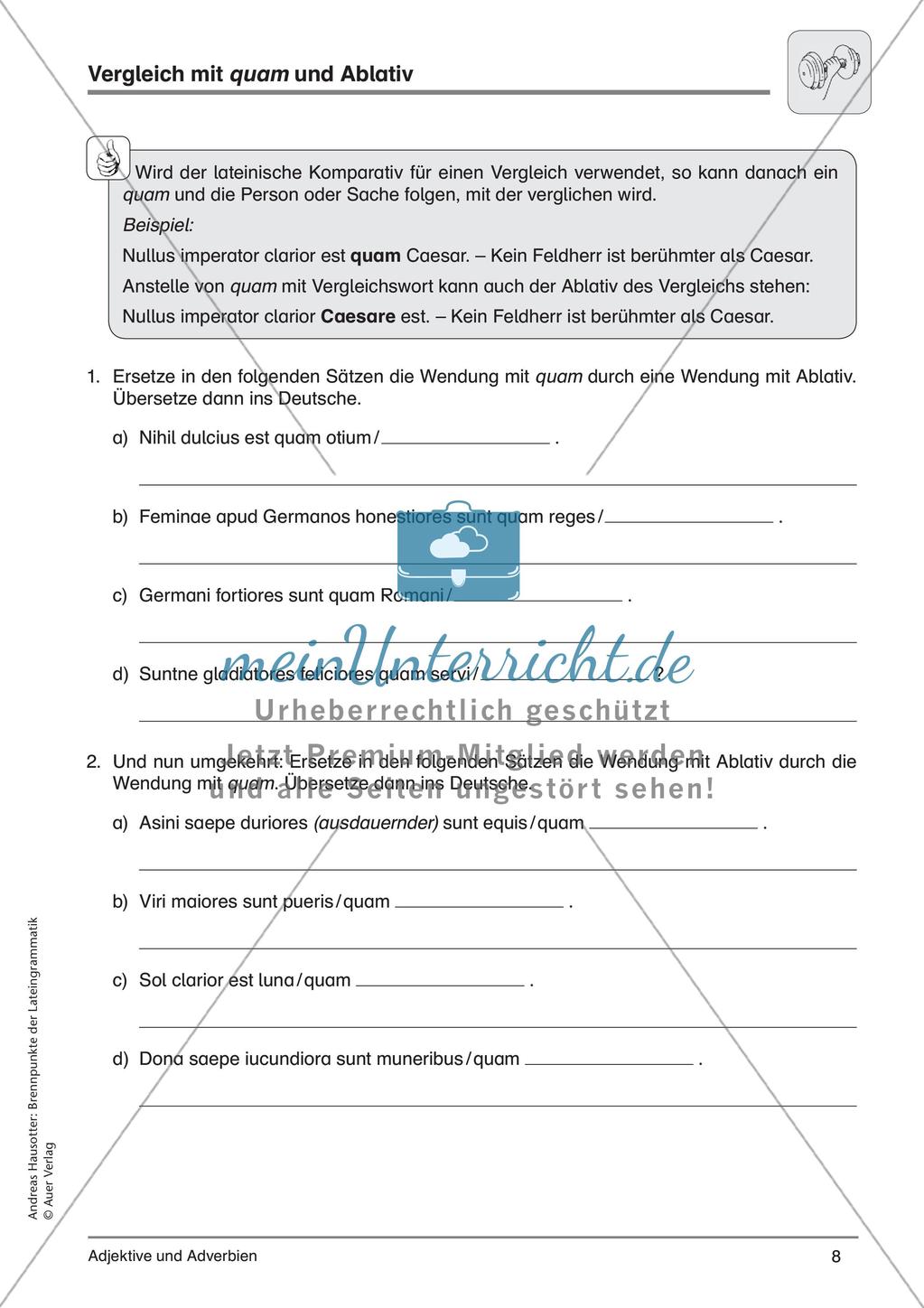 Adjektive und Adverbien Preview 10