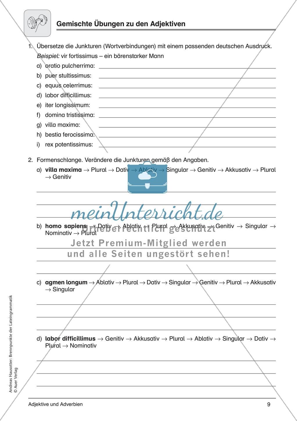 Adjektive und Adverbien Preview 11
