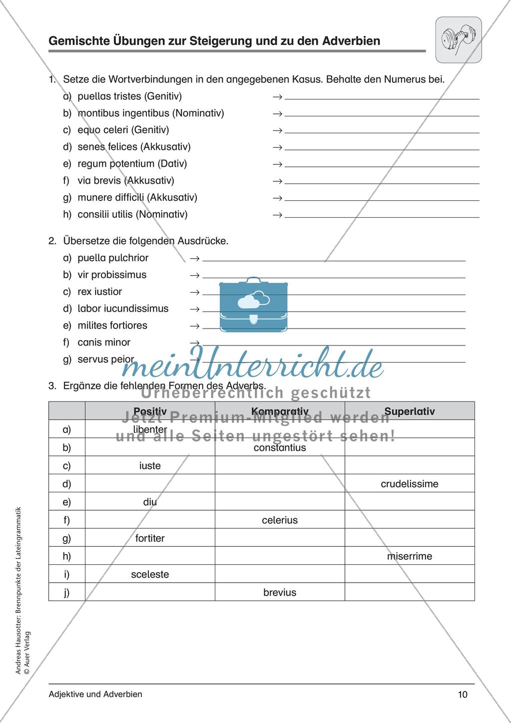 Adjektive und Adverbien Preview 12