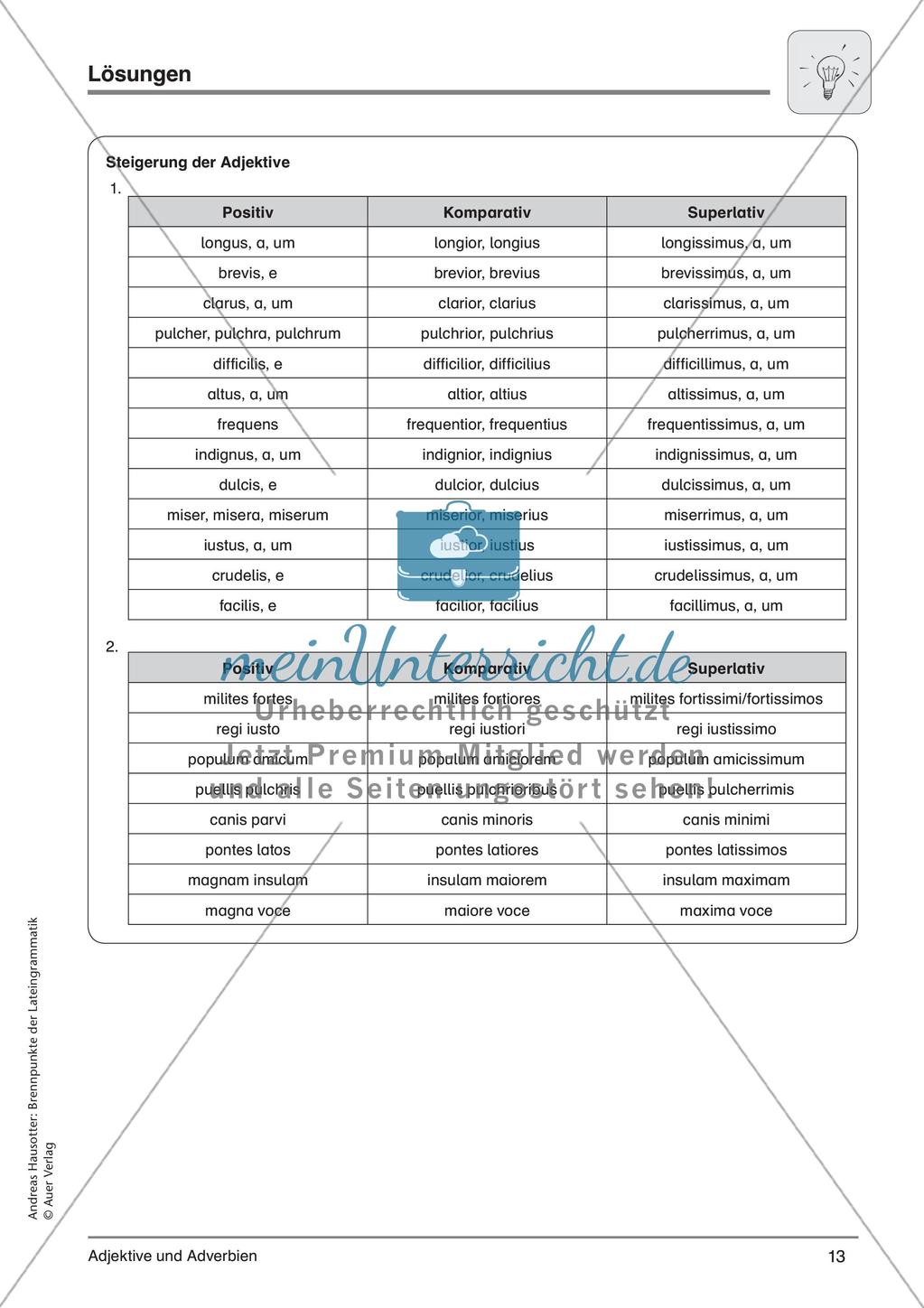 Adjektive und Adverbien Preview 15