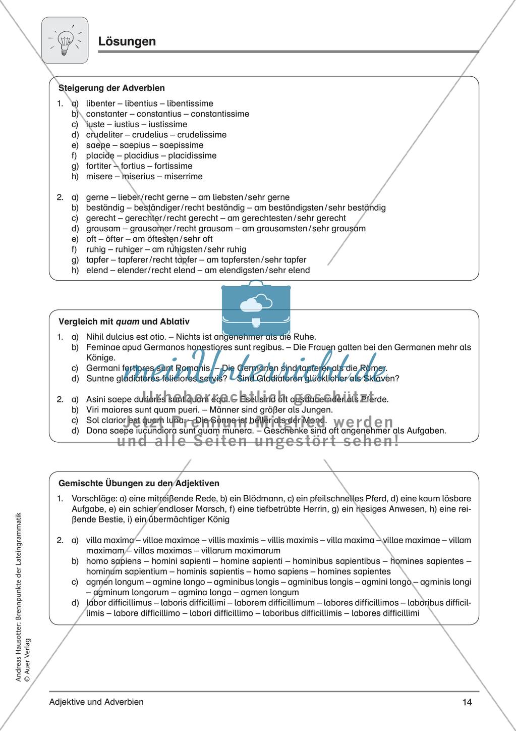 Adjektive und Adverbien Preview 16
