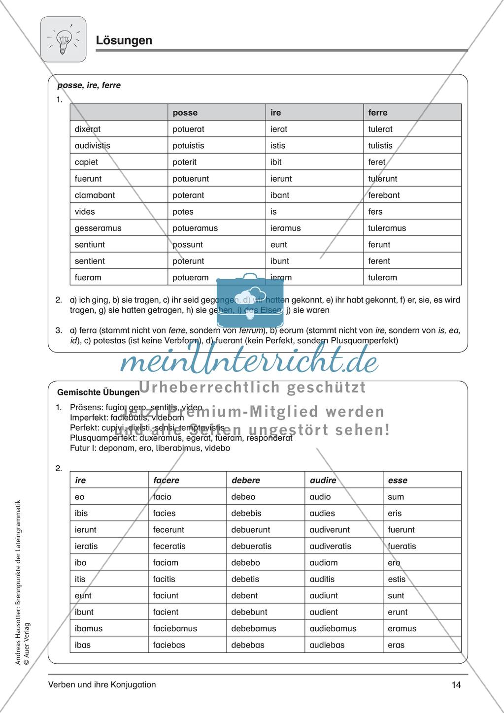 Verben und ihre Konjugation Preview 16