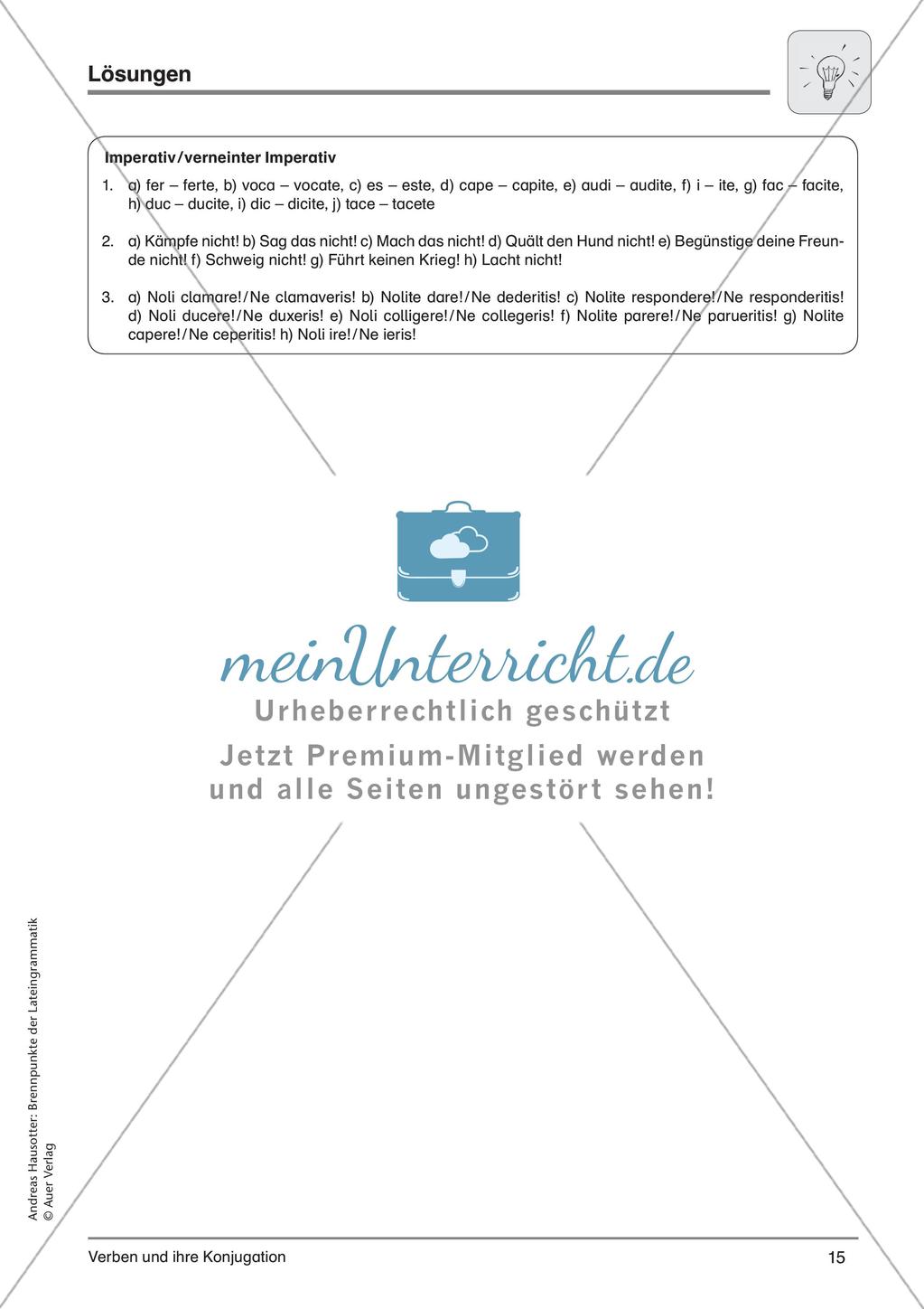 Verben und ihre Konjugation Preview 17