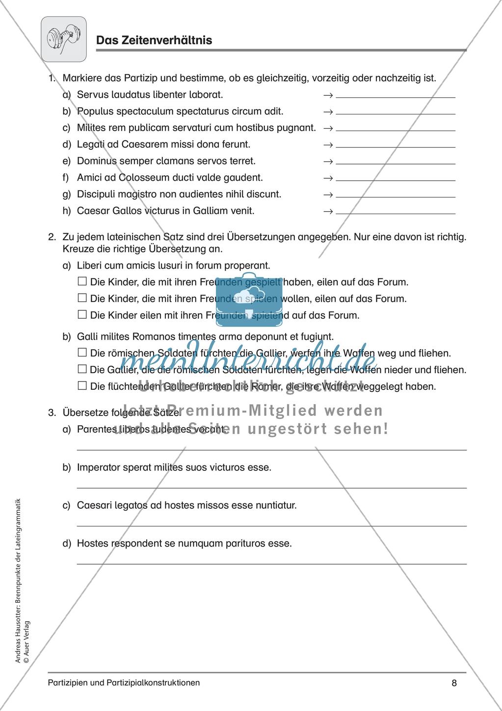 Partizipien und Partizipialkonstruktionen Preview 10