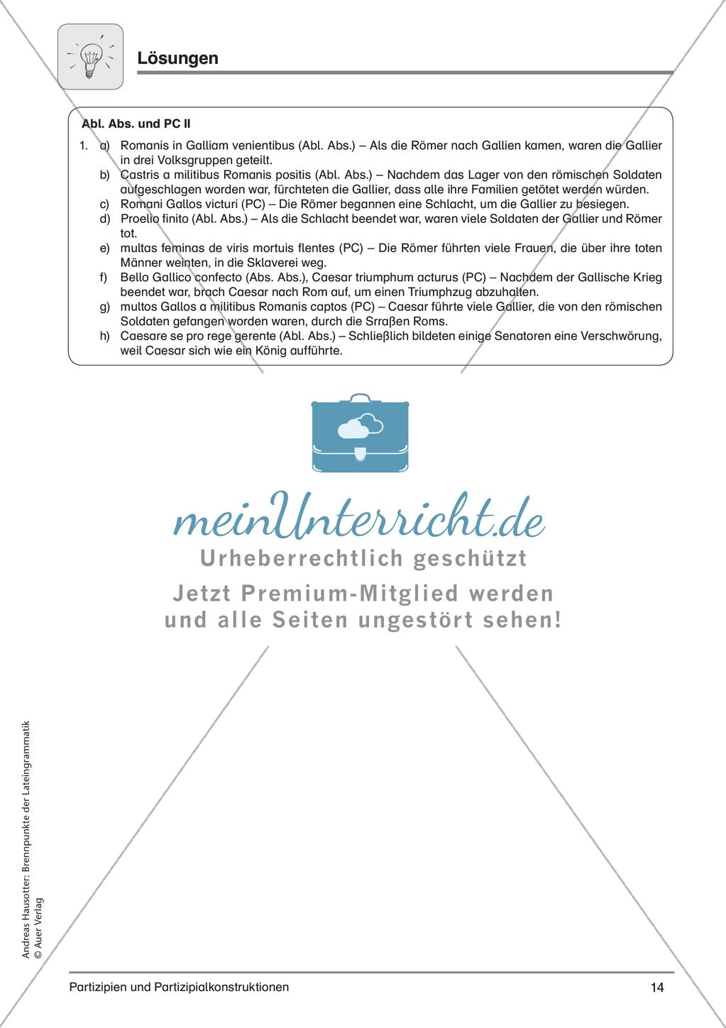 Partizipien und Partizipialkonstruktionen Preview 16