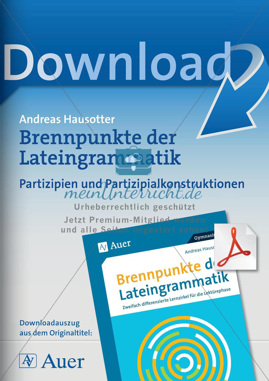 Partizipien und Partizipialkonstruktionen Preview 1