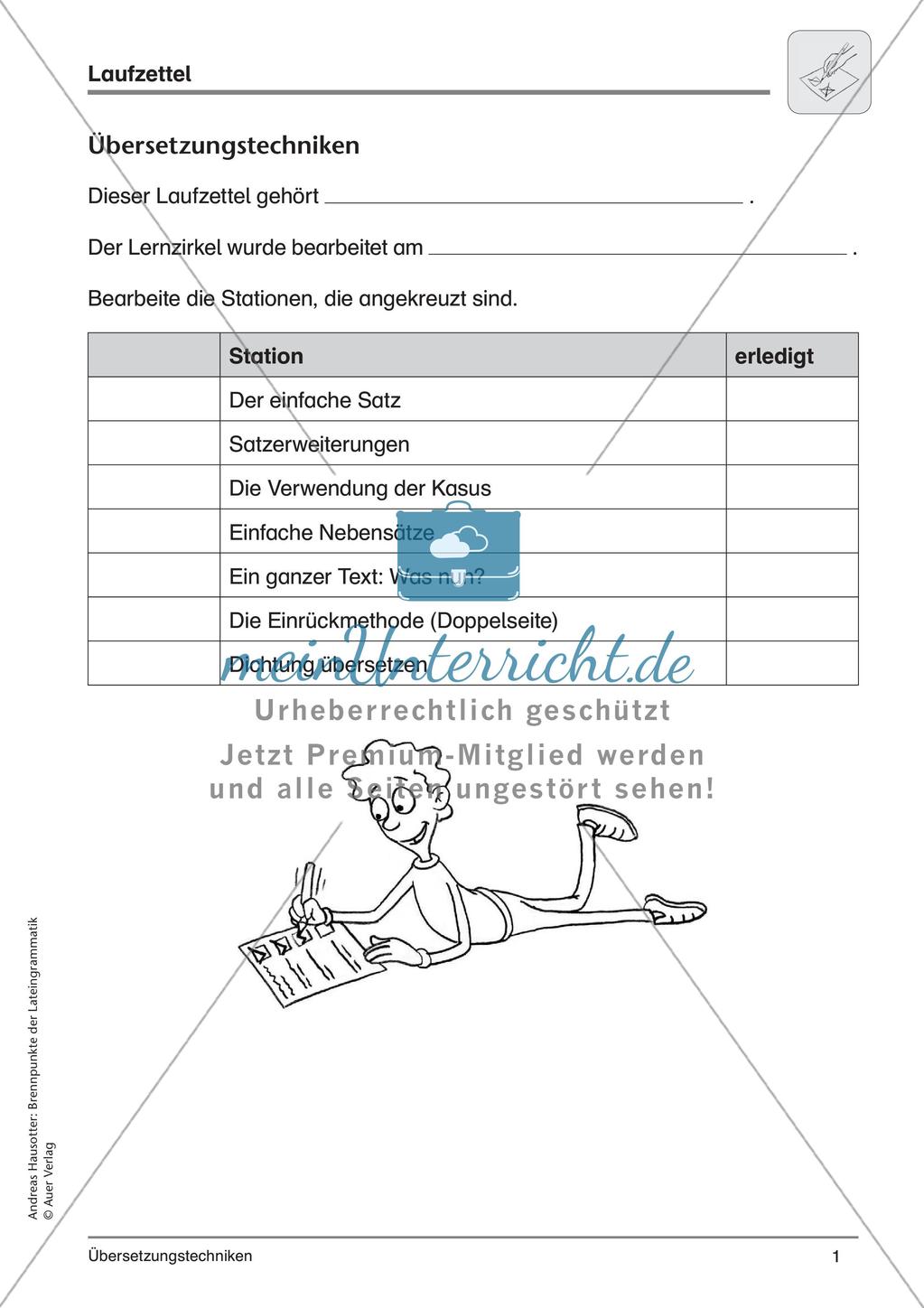 Übersetzungstechniken Preview 3