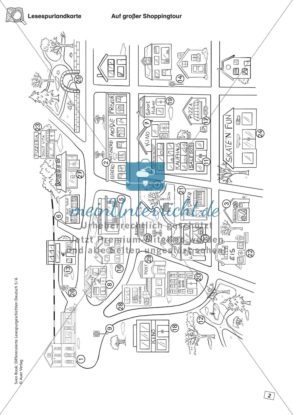 Differenzierte Lesespurgeschichten: Shopping Preview 4