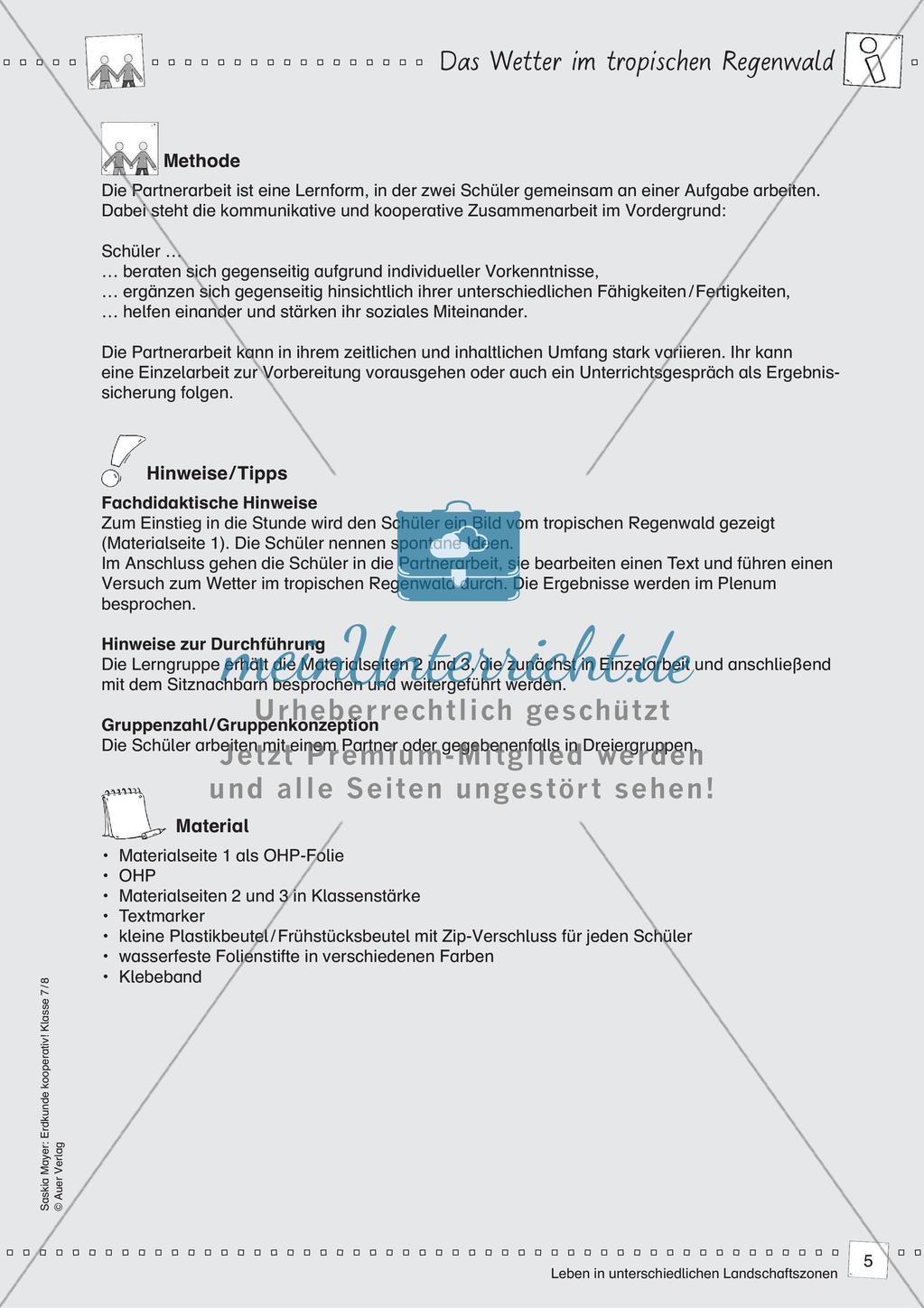 Leben in unterschiedlichen Landschaftszonen Preview 7