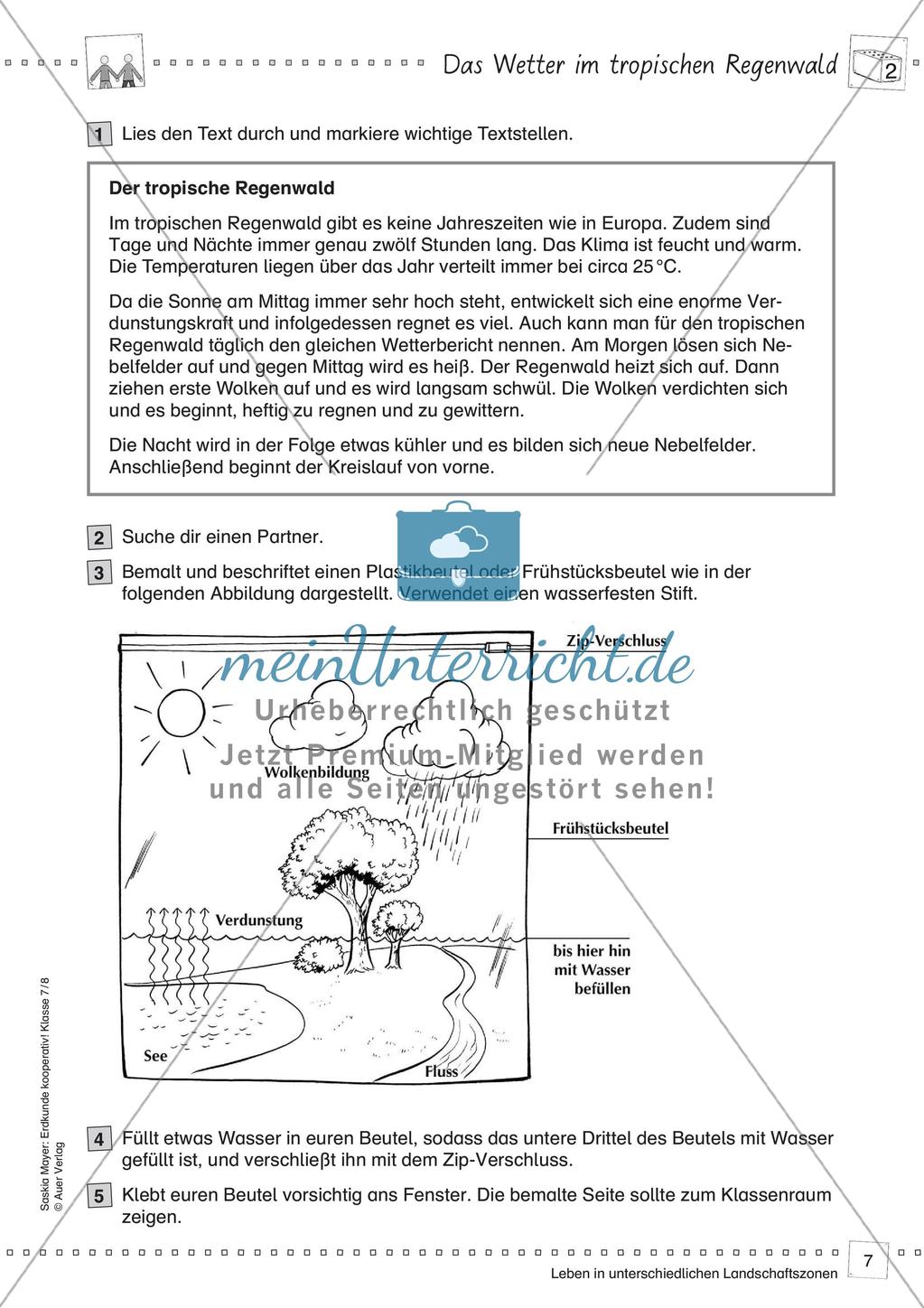 Leben in unterschiedlichen Landschaftszonen Preview 9