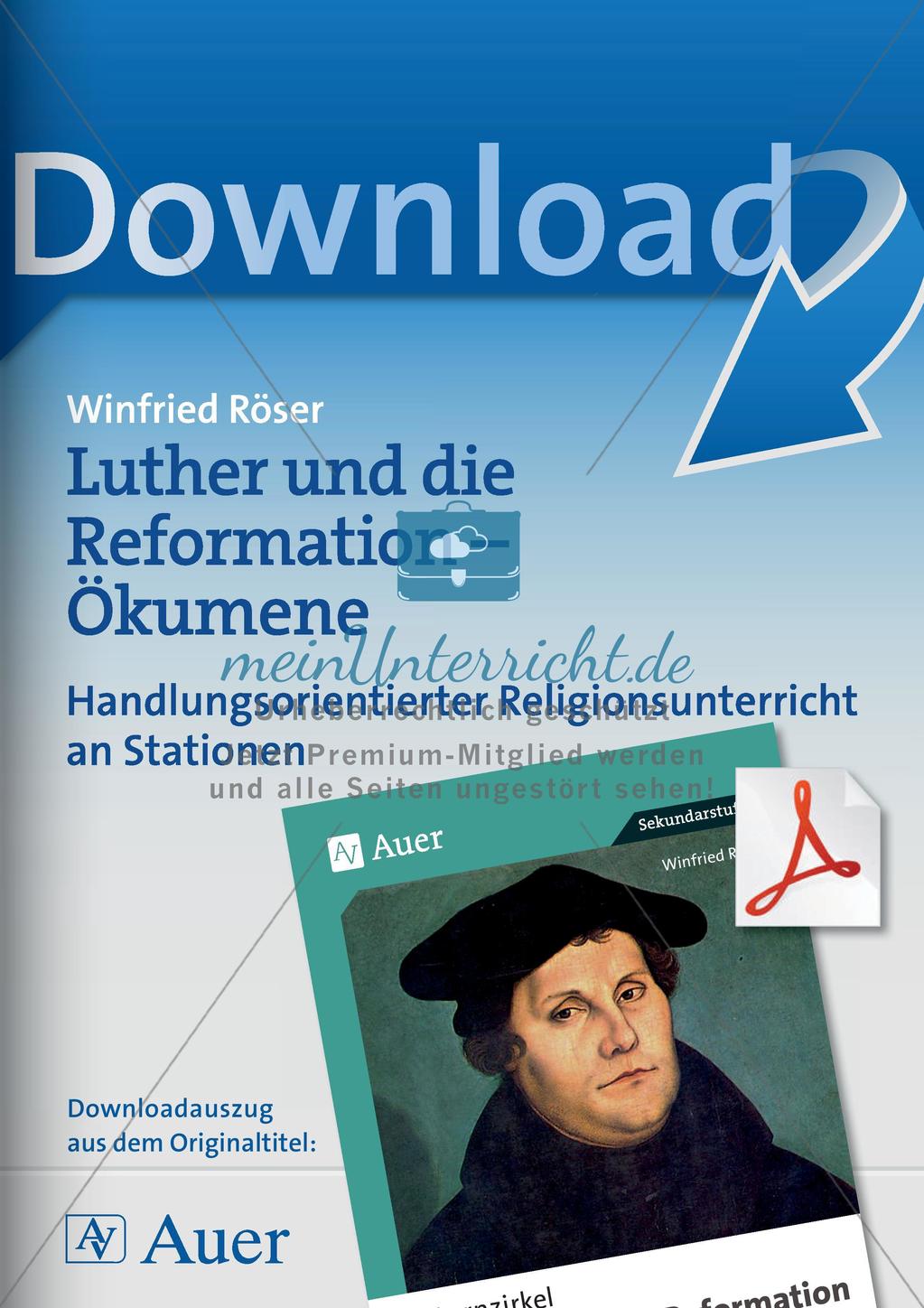 Luther und die Reformation: Ökumene Preview 1