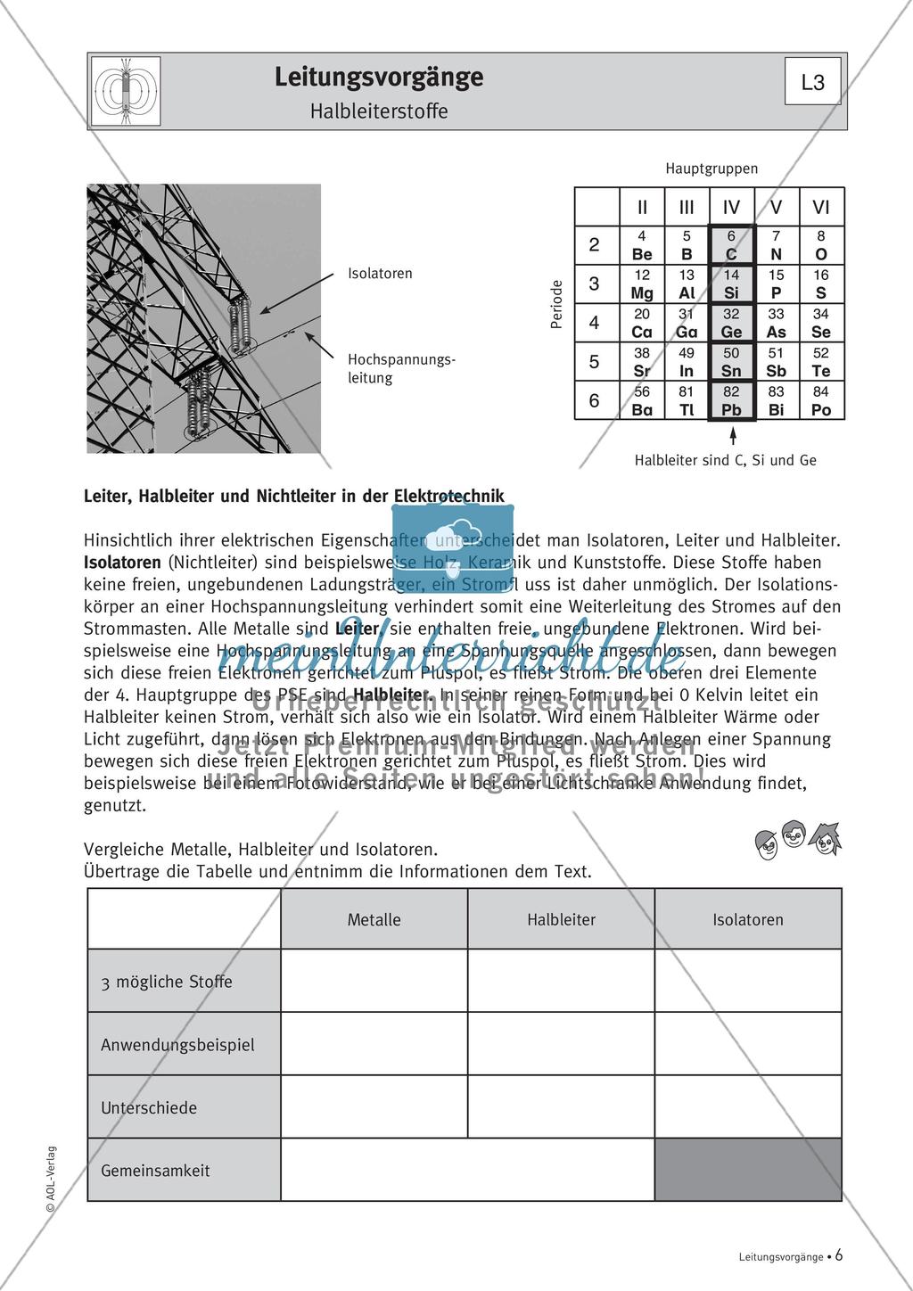 Physik selbst entdecken: Leitungsvorgänge Preview 8