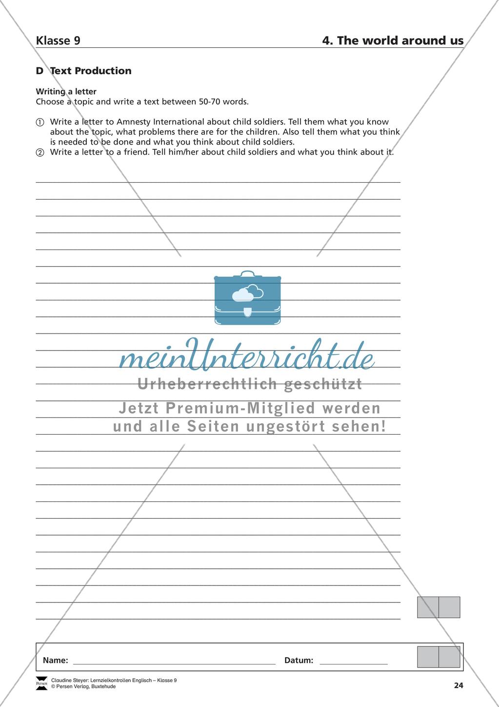Lernzielkontrollen zu zentralen Lehrplanthemen Preview 26