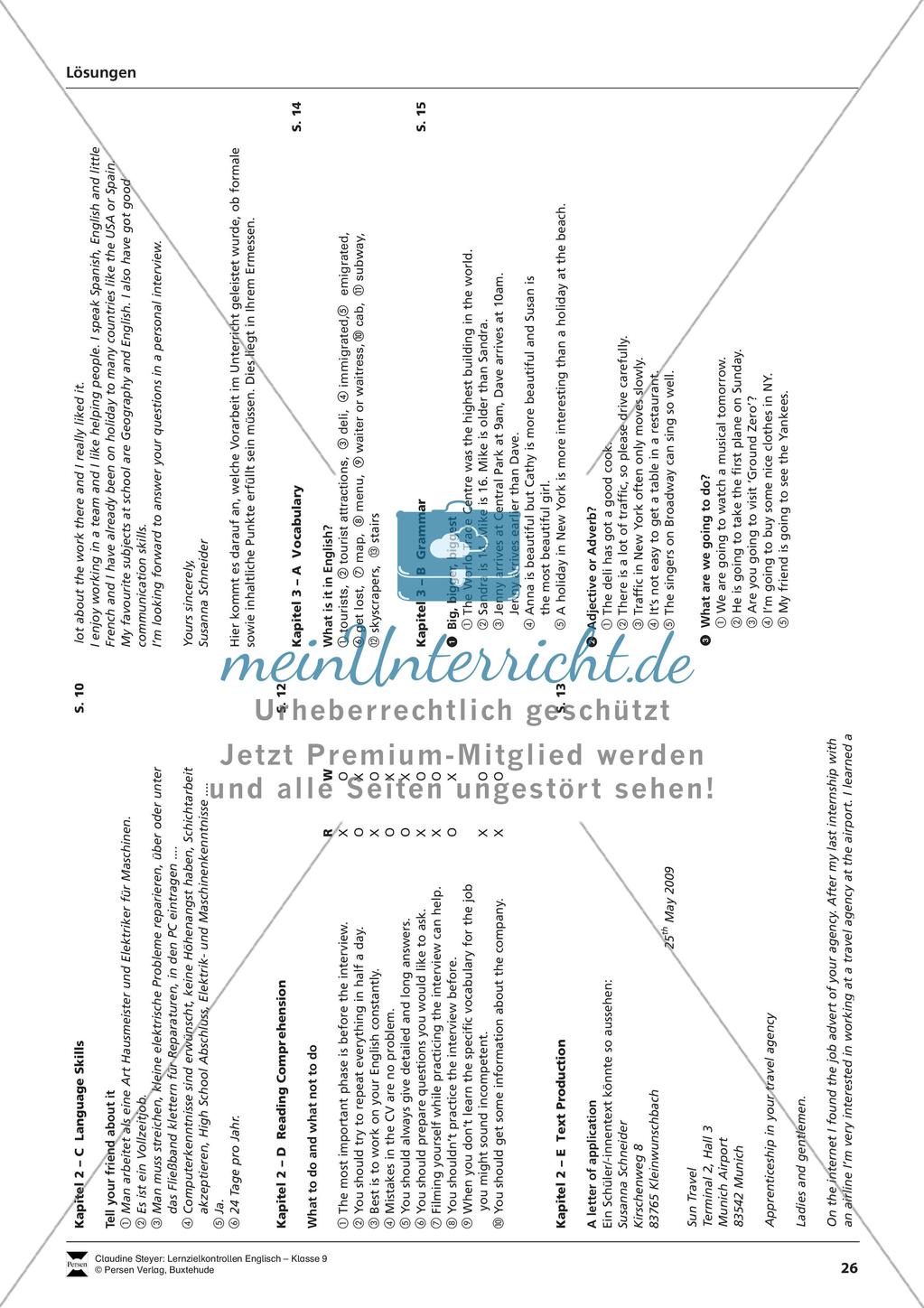 Lernzielkontrollen zu zentralen Lehrplanthemen Preview 28
