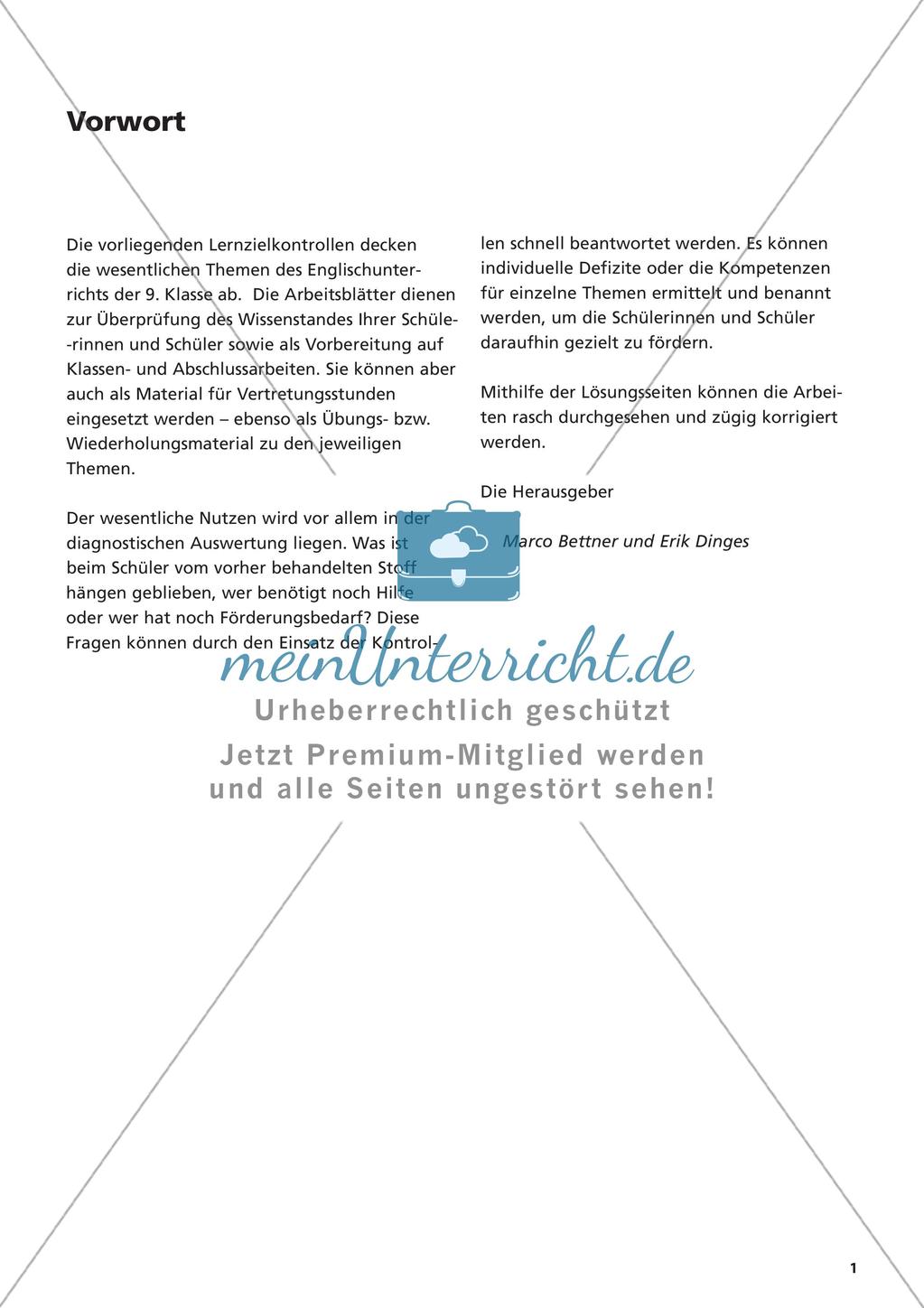 Lernzielkontrollen zu zentralen Lehrplanthemen Preview 3
