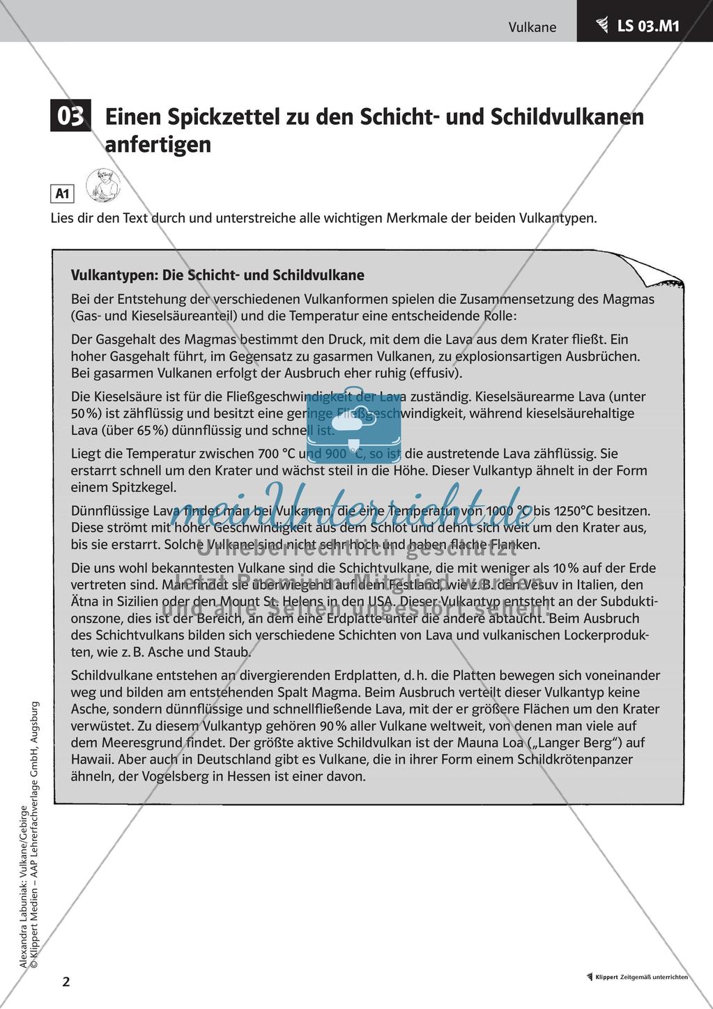 Vulkantypen und Ausbruchsarten Preview 4