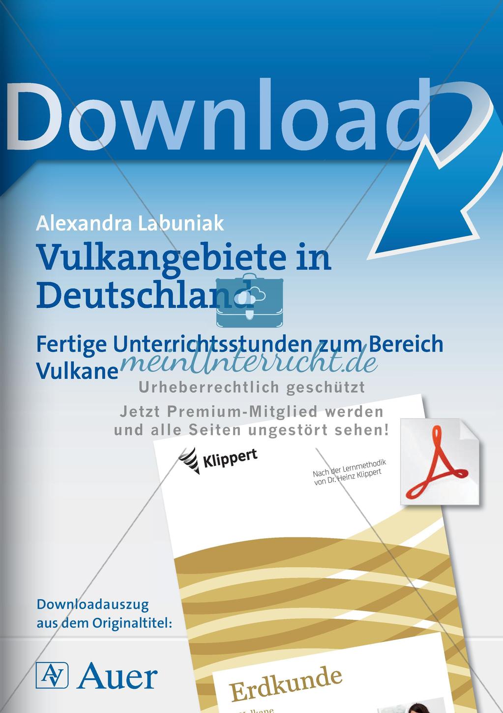 Die Vulkangebiete in Deutschland Preview 1