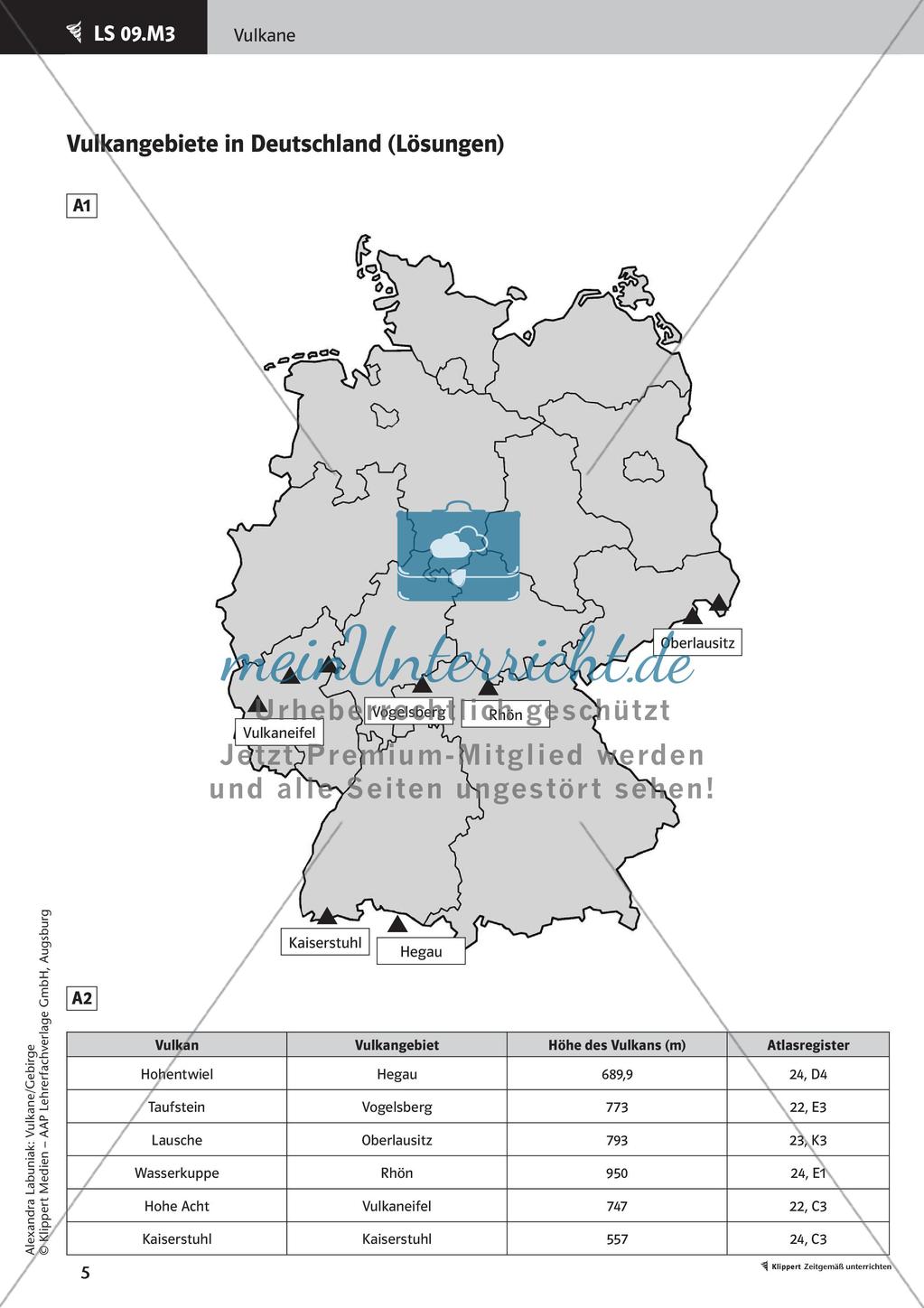 Die Vulkangebiete in Deutschland Preview 7