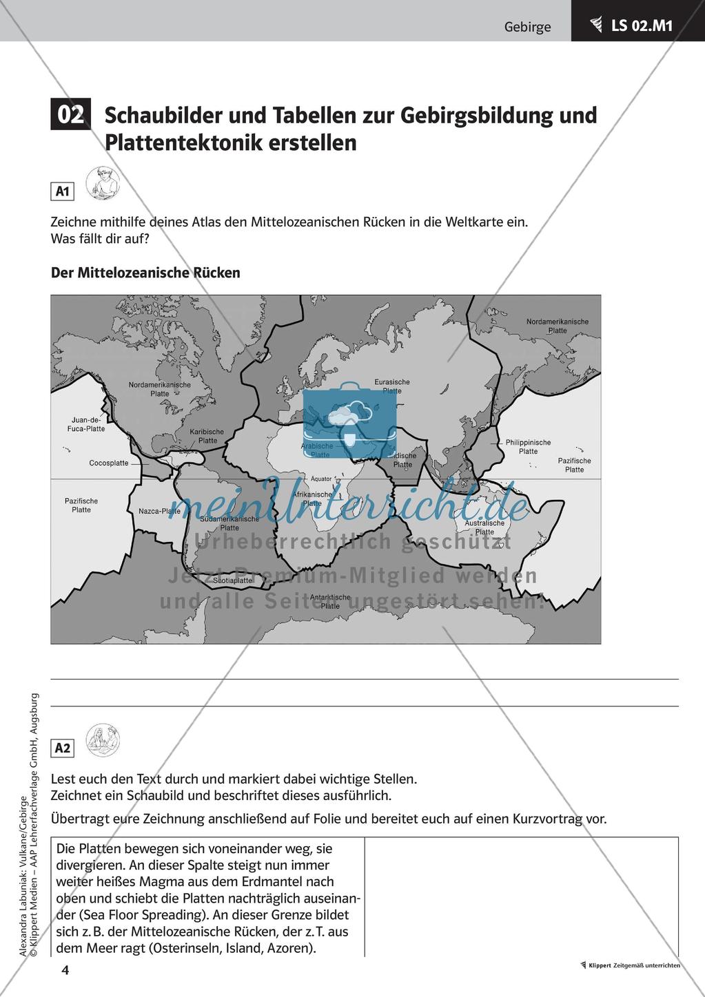 Gebirgsbildung und Plattentektonik Preview 6