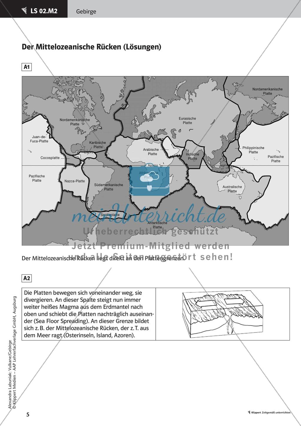 Gebirgsbildung und Plattentektonik Preview 7