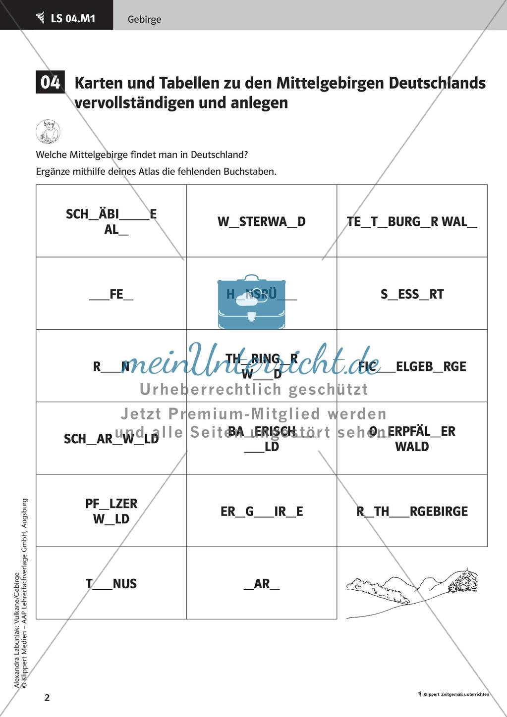 Mittelgebirge Deutschlands Preview 4