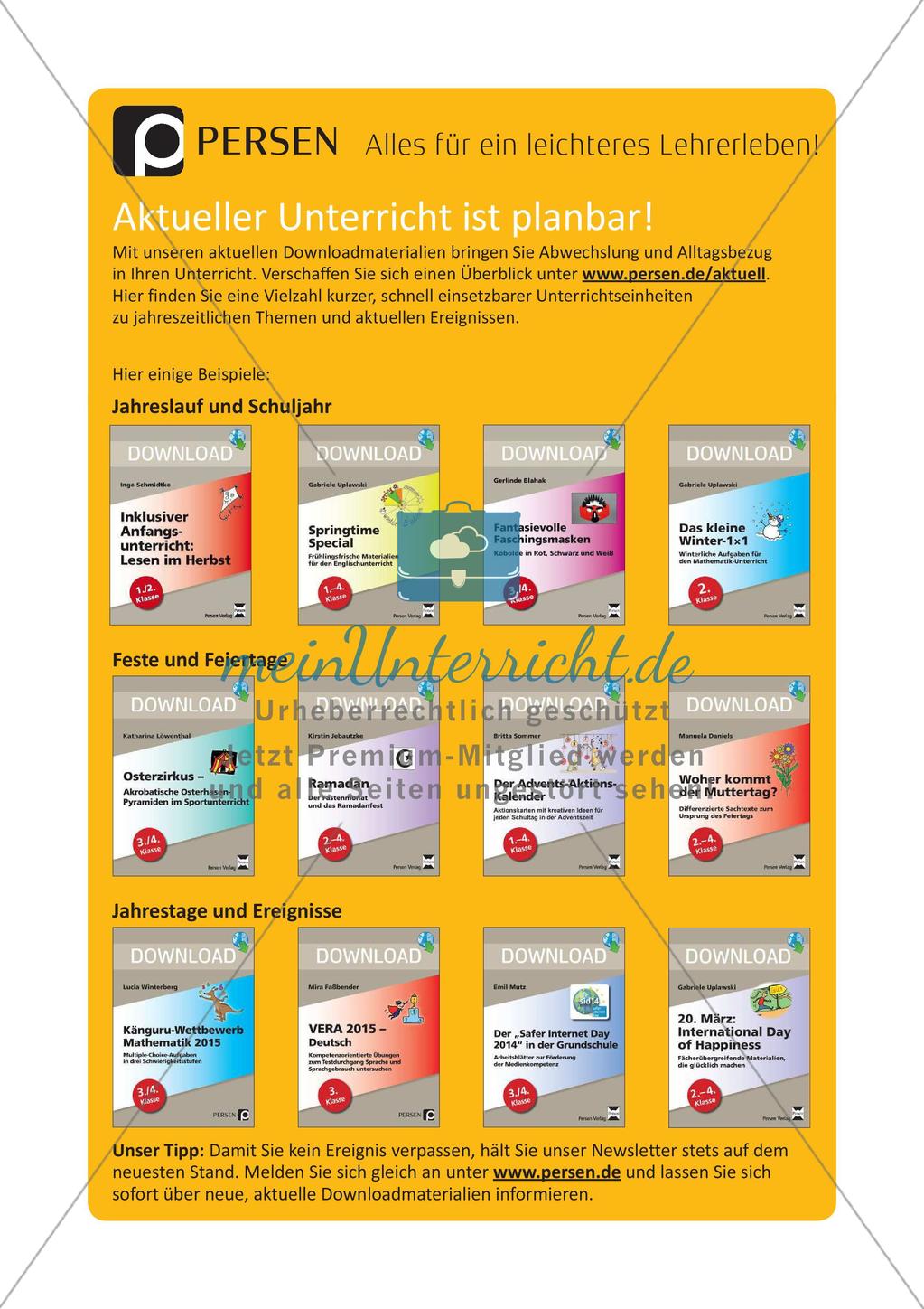 Minikänguru-Wettbewerb Mathematik 2017 Preview 10