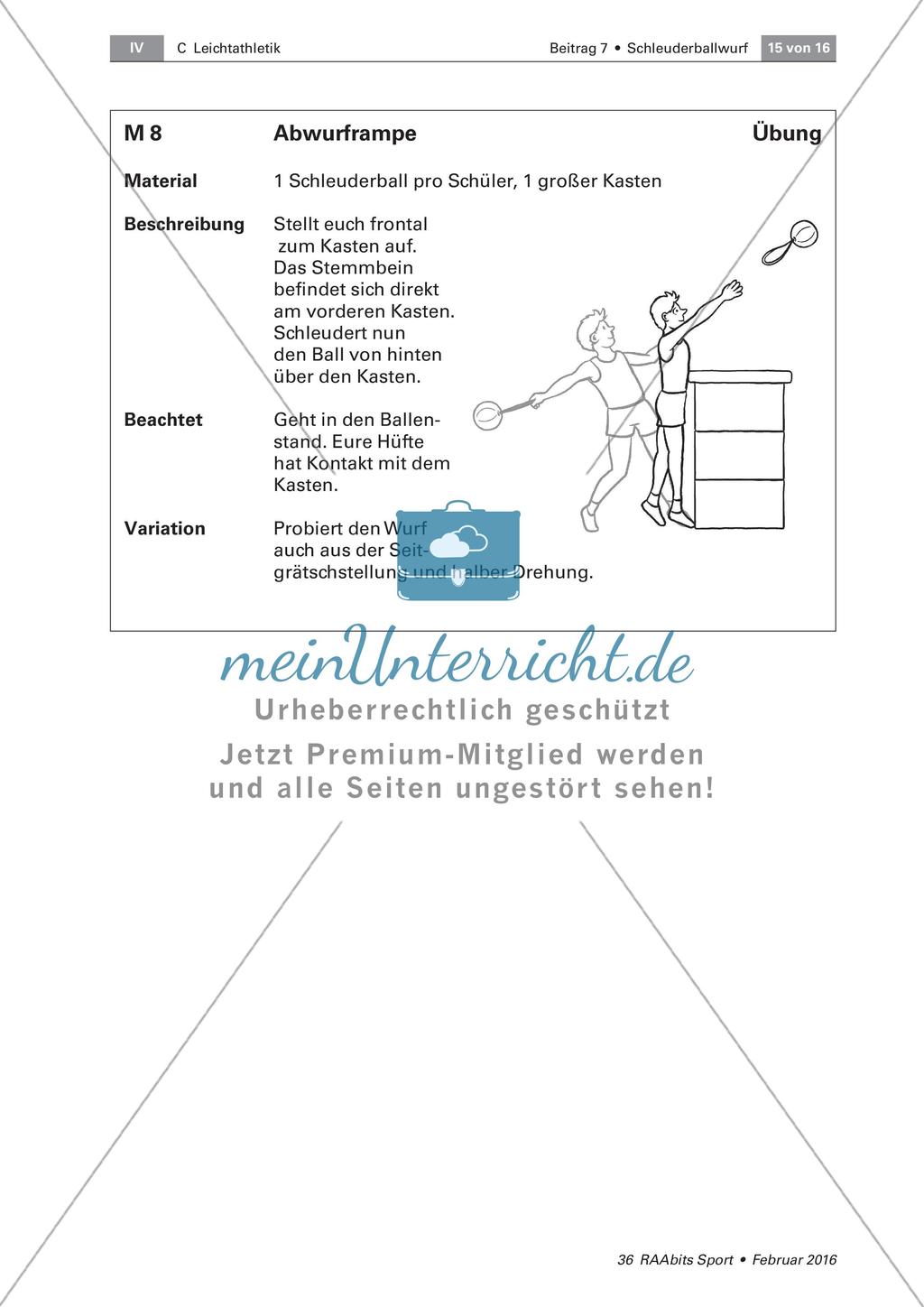 Vielfältige Wurfübungen Preview 3