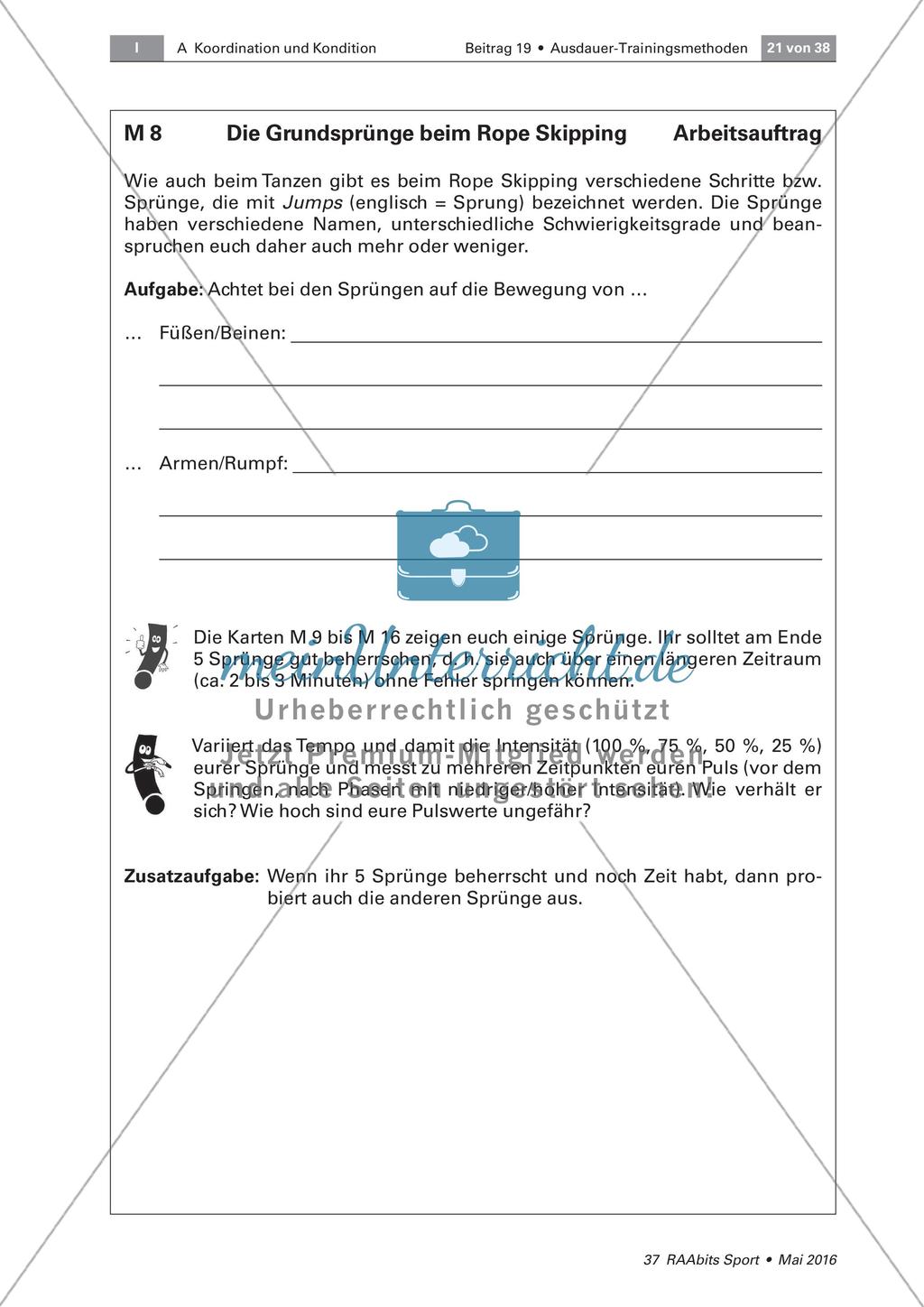 Ausdauer-Training: Rope Skipping Preview 1