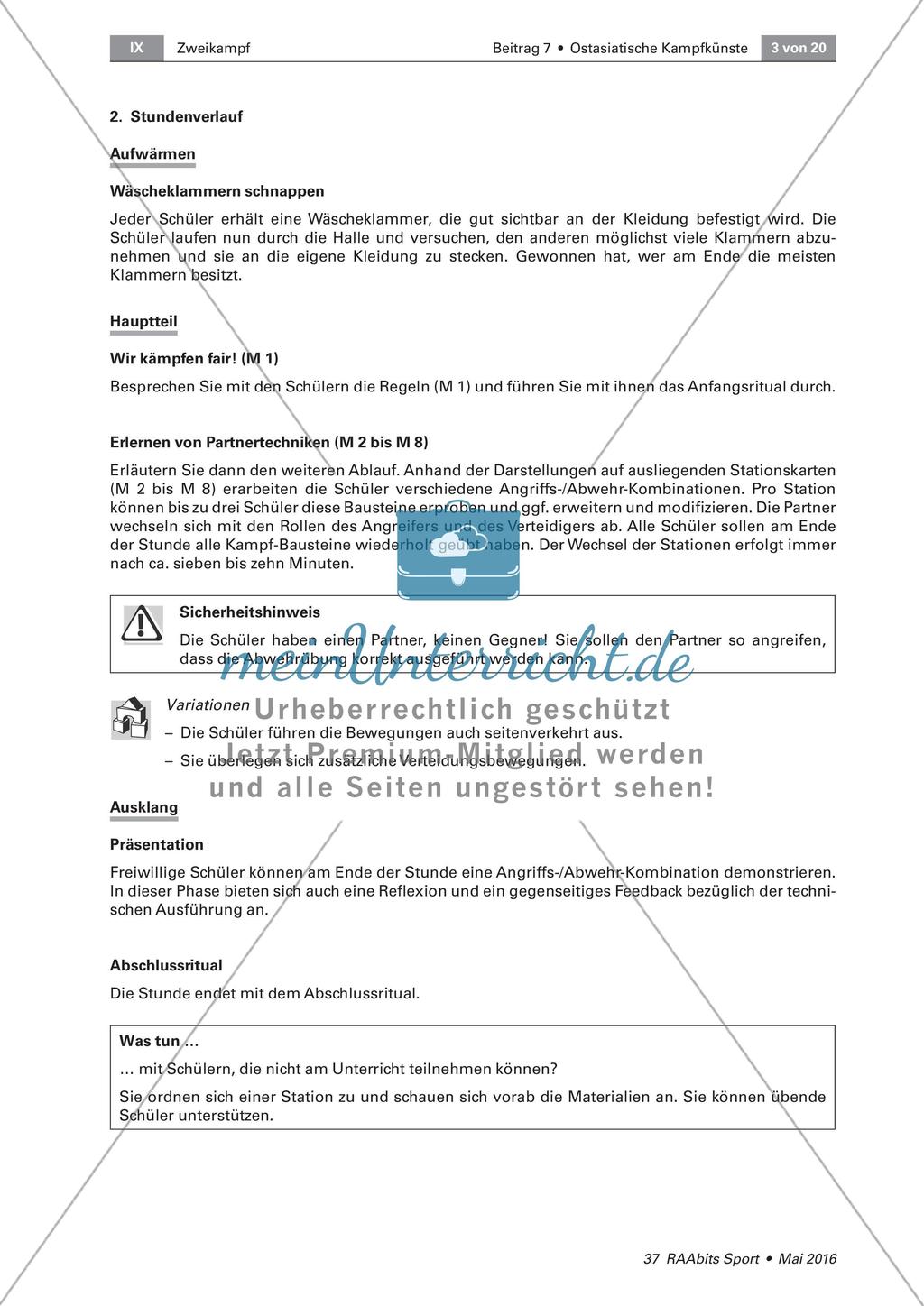 Ostasiatische Kampfkunst: Abwehrtechniken Preview 3
