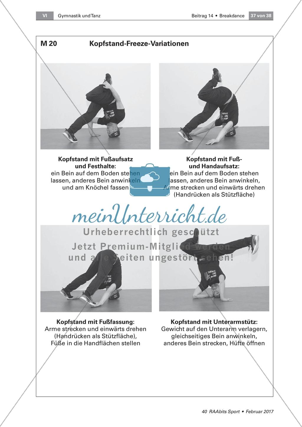 Weiterführende Techniken zum Breakdance Preview 10