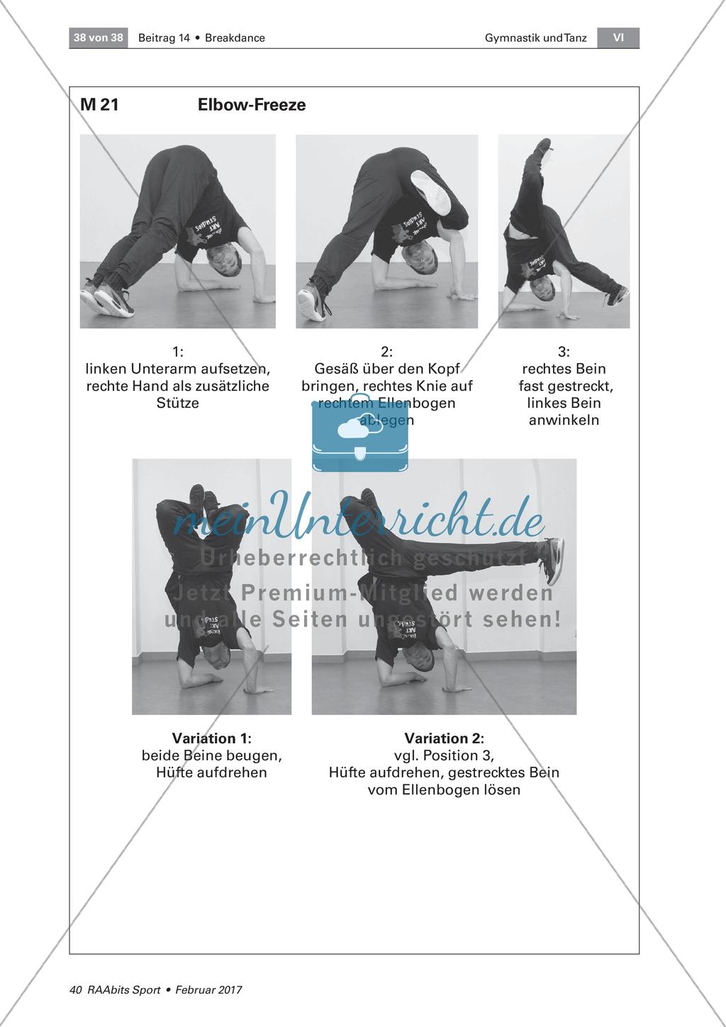 Weiterführende Techniken zum Breakdance Preview 11